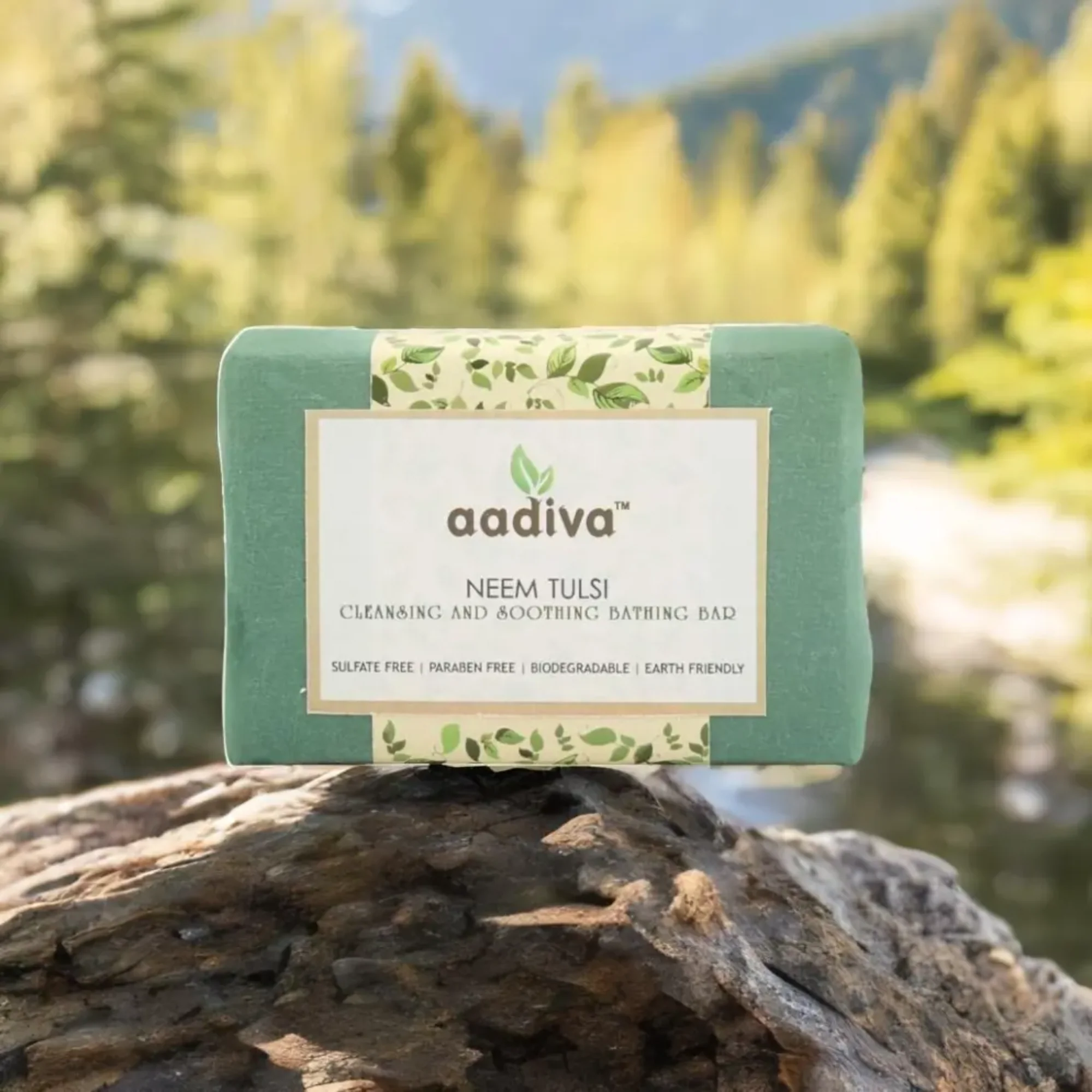 Aadiva Neem Tulsi Bar Soap (100 g) #10089105 - Image 3