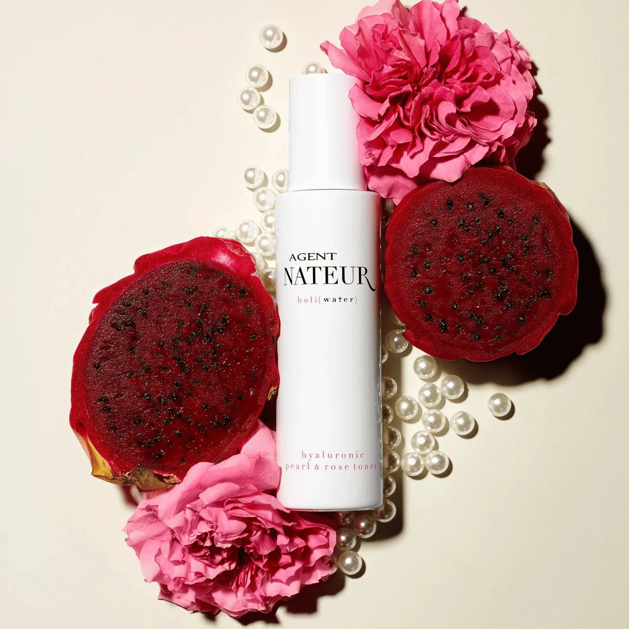 Agent Nateur Holi (Water) Pearl and Rose Hyaluronic Essence Toner (100 ml) #10084267 - Image 3