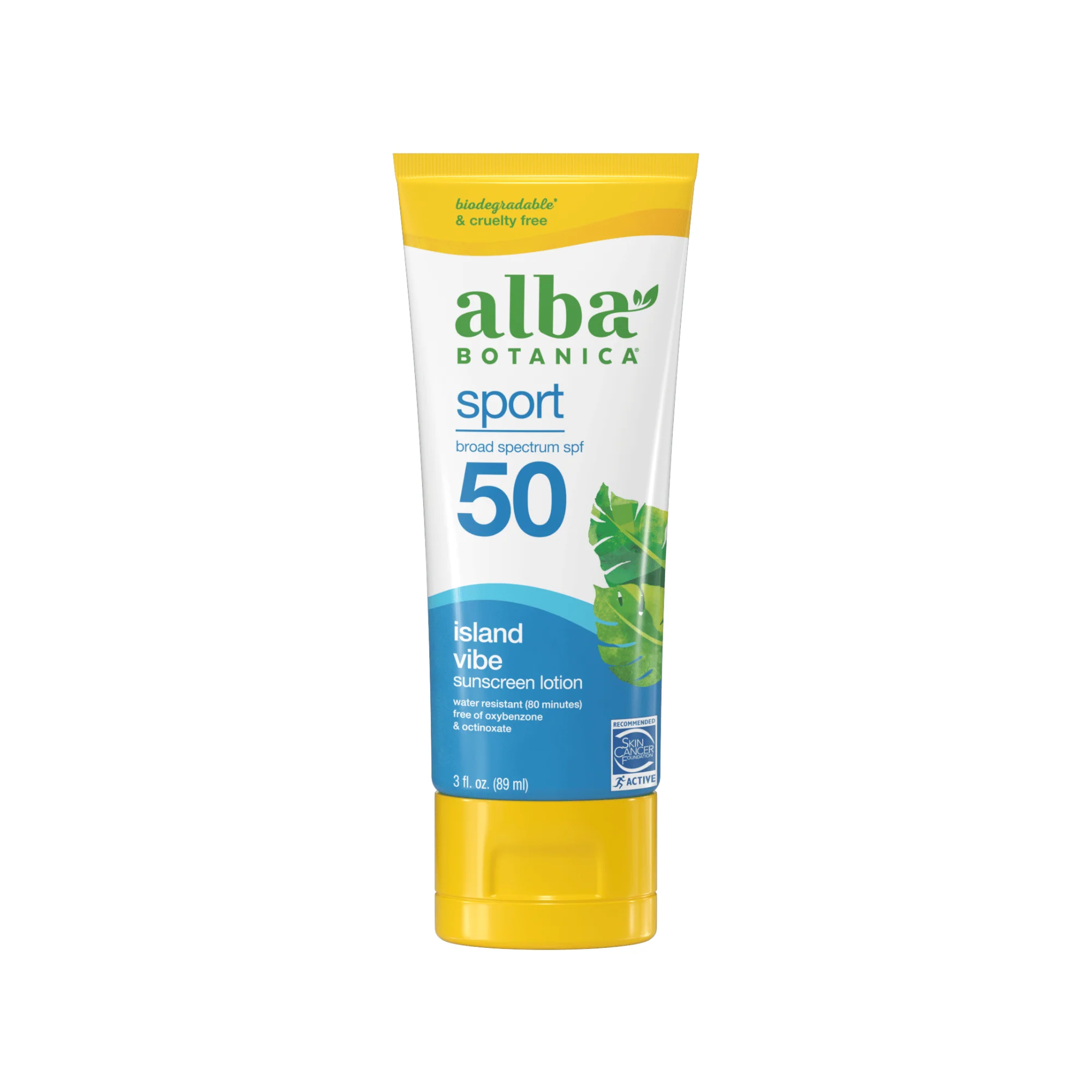 Alba Botanica SPF 50 Sport Sunscreen (4 fl oz) #28291