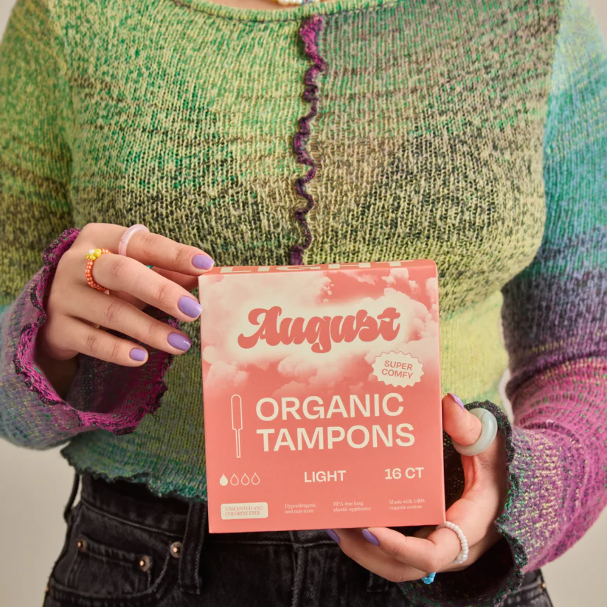 August Sustainable Light Tampons (16 ct) #10089856 - Image 4