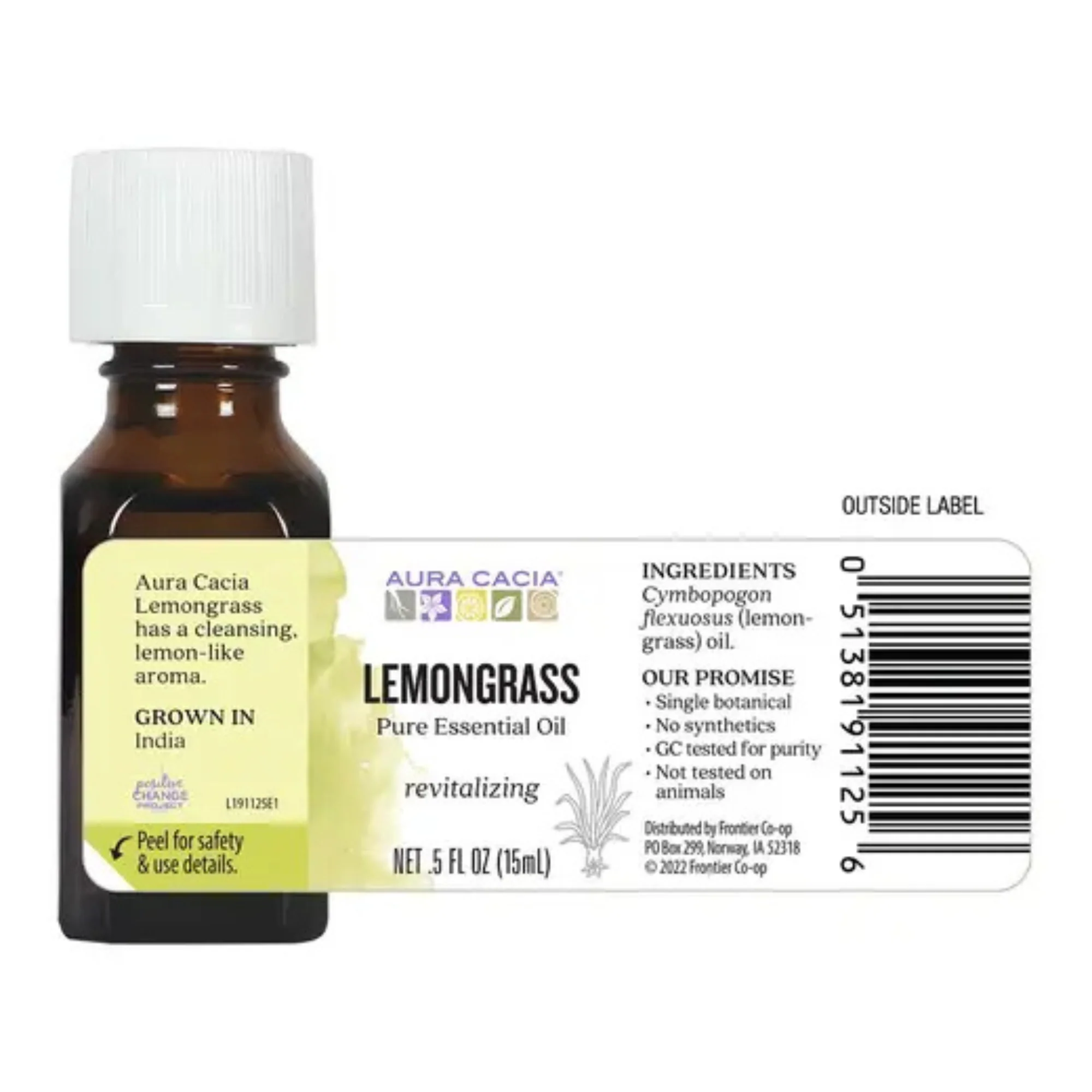 Aura Cacia Lemongrass Essential Oil (0.5 fl oz) #10088871 - Image 5