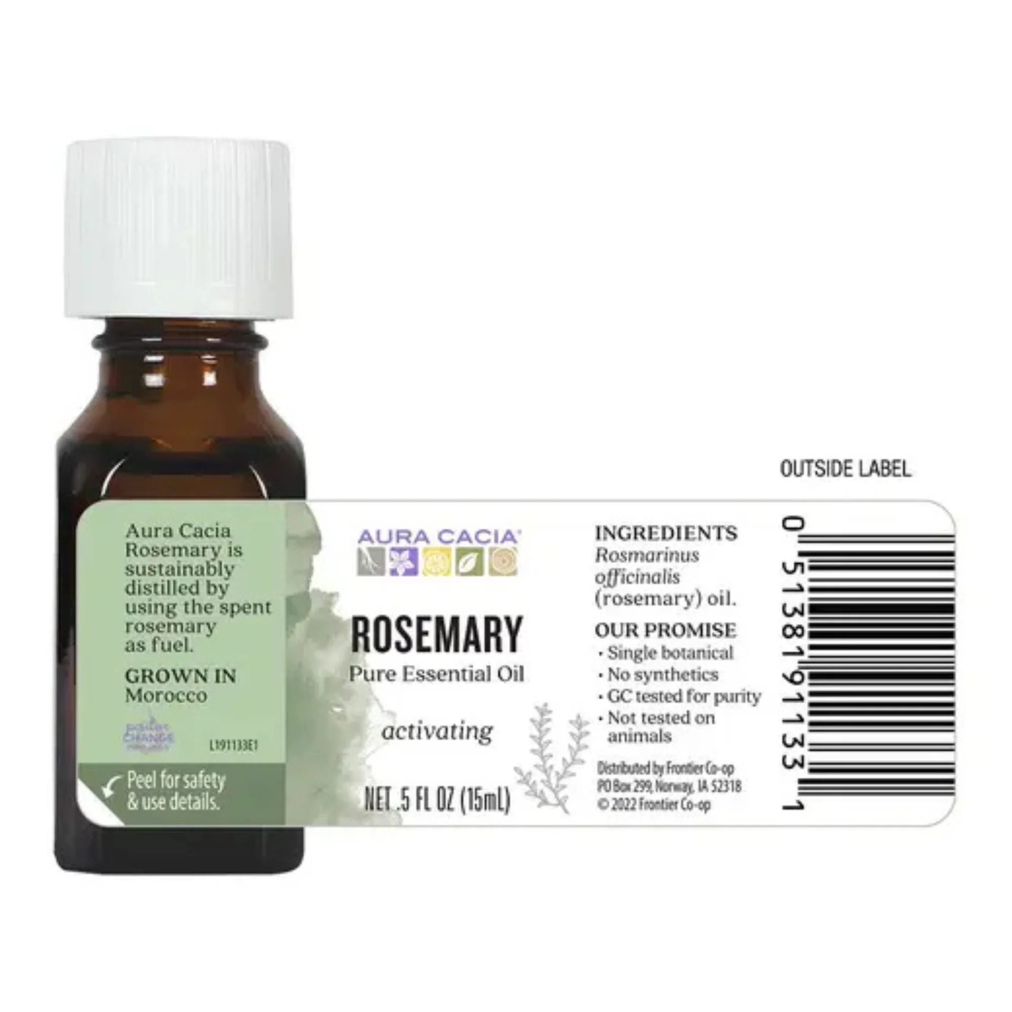 Aura Cacia Rosemary Essential Oil (0.5 fl oz) #10088866 - Image 5