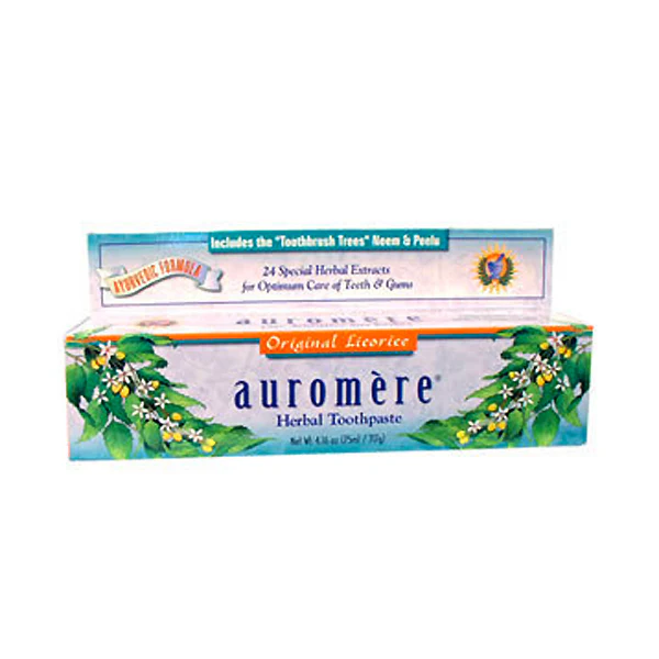 Auromere Licorice Toothpaste (75 ml) #14127