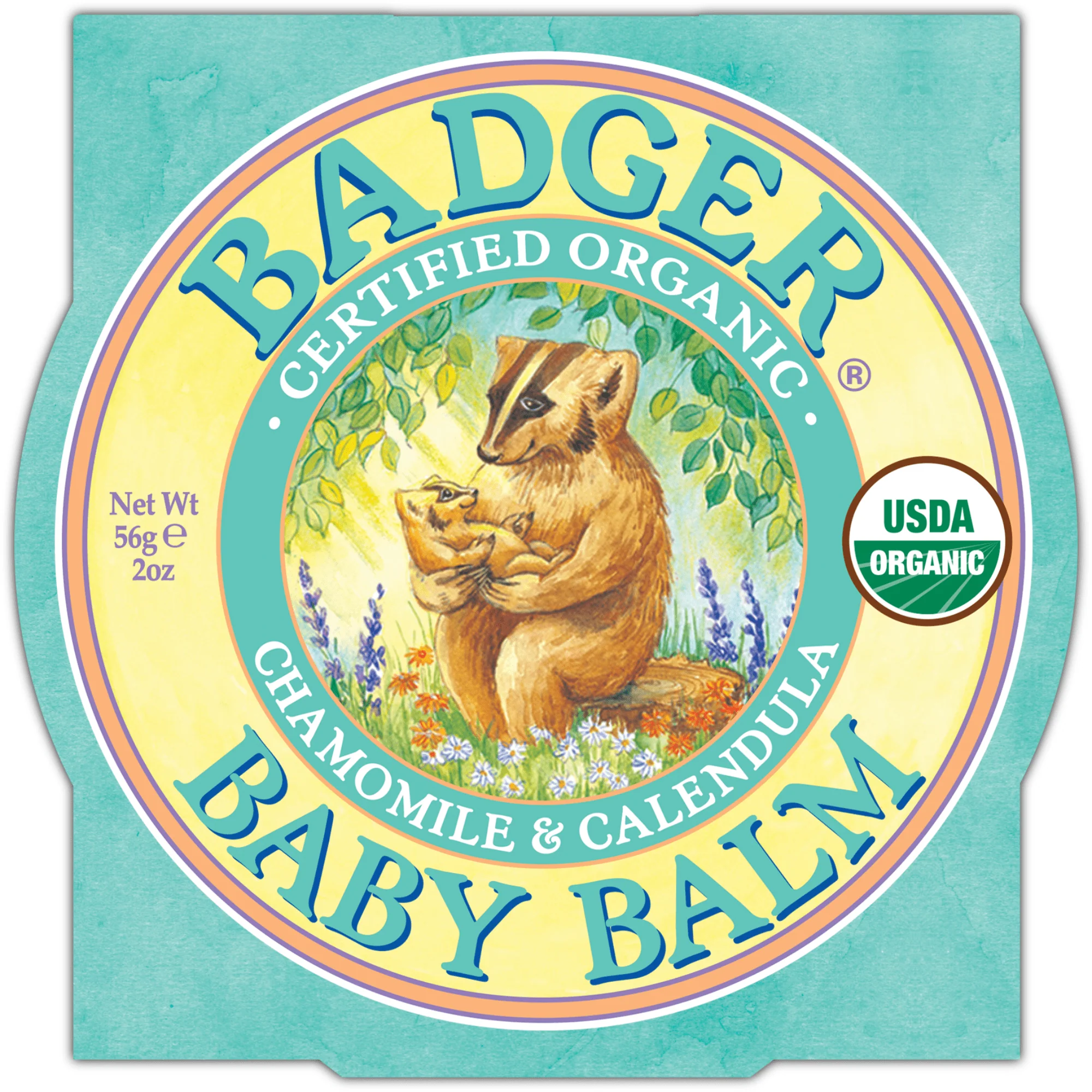 Badger Baby Balm Large Tin (2 oz) #17222 - Image 3