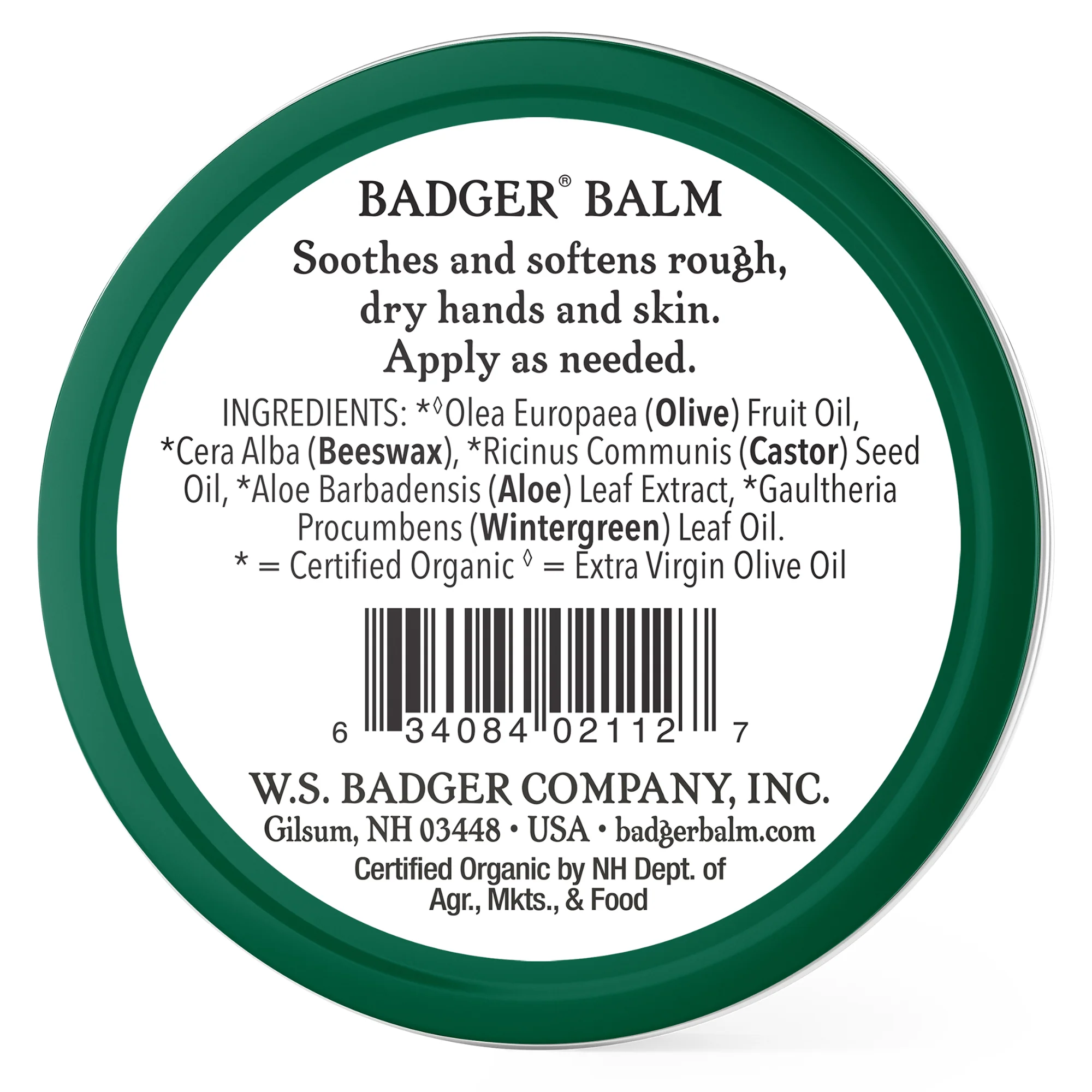 Badger Healing Balm Small Tin (0.75 oz) #20394 - Image 4