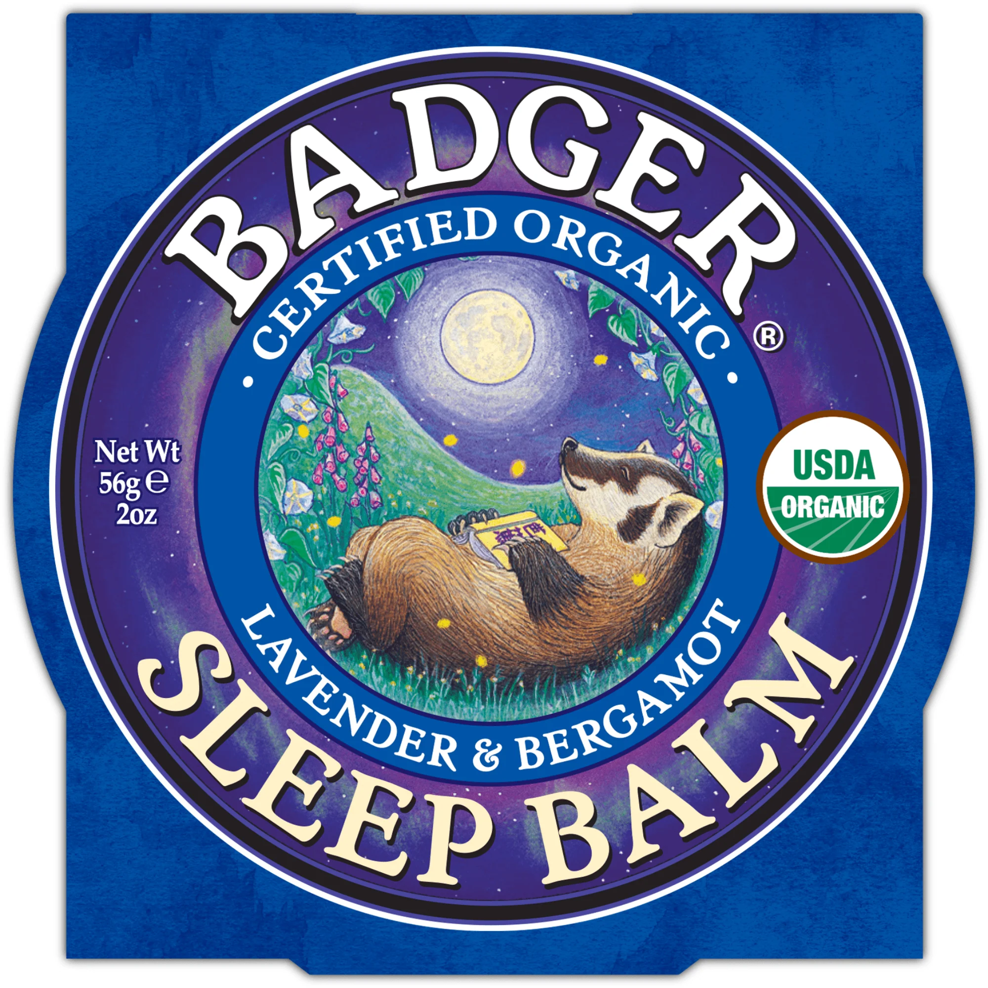 Badger Sleep Balm Large Tin (2 oz) #17220 - Image 3