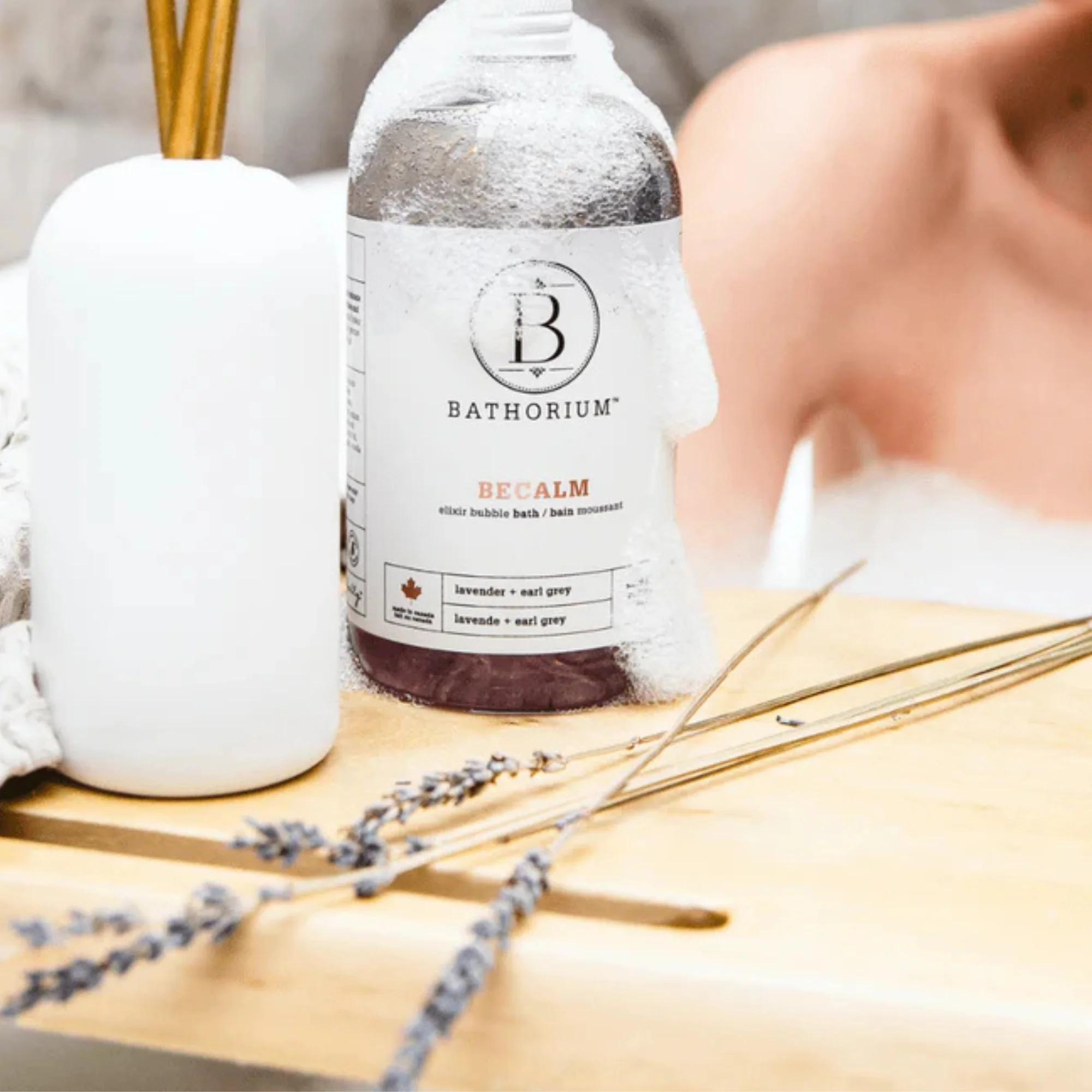 Bathorium Becalm Elixir Bubble Bath (16 oz) #10088408 - Image 3