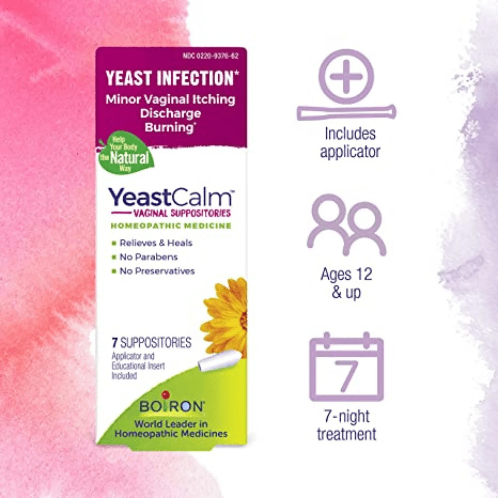 Boiron YeastCalm (7 count) #604 - Image 2