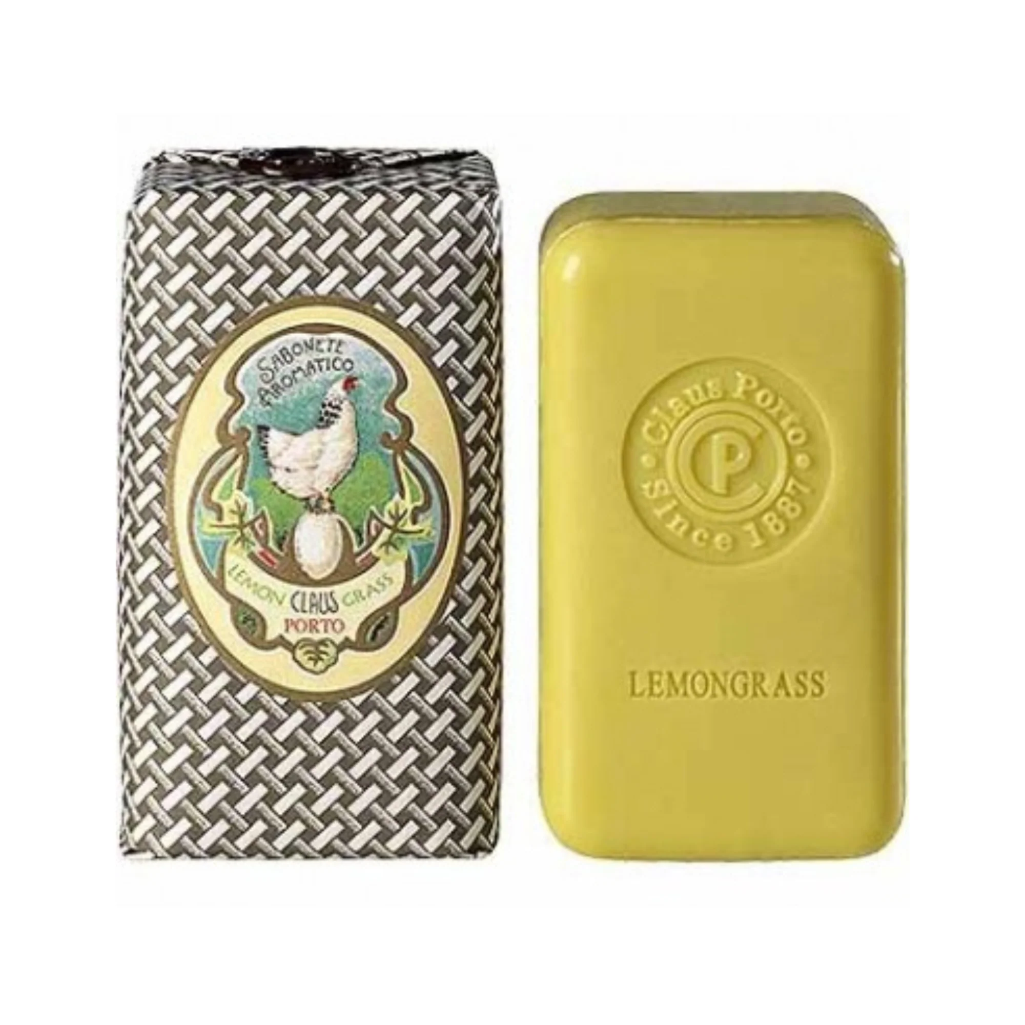 Claus Porto Fantasia Lemongrass Soap (150 g) #30250
