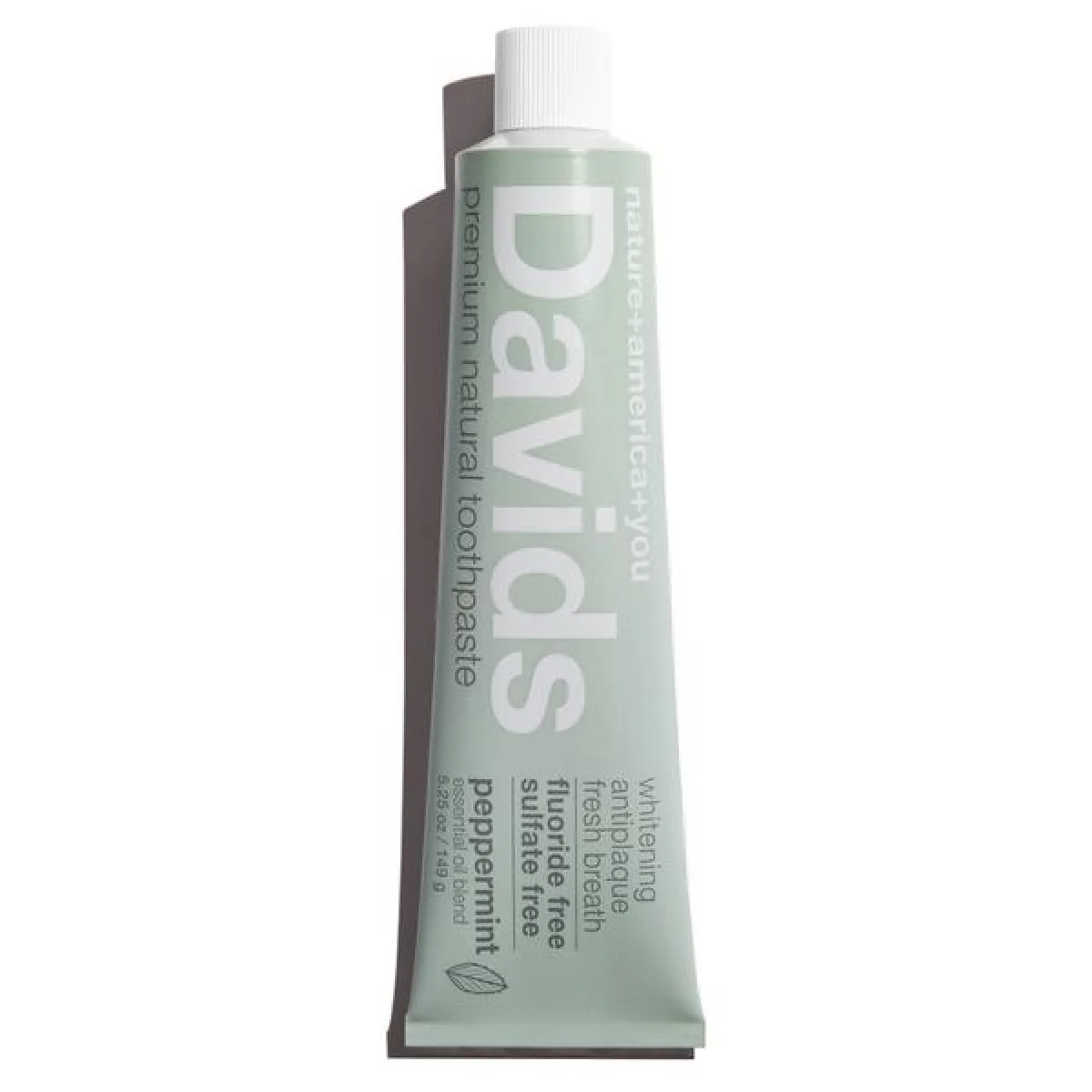 Davids Peppermint Natural Toothpaste (5.25 oz) #10083596