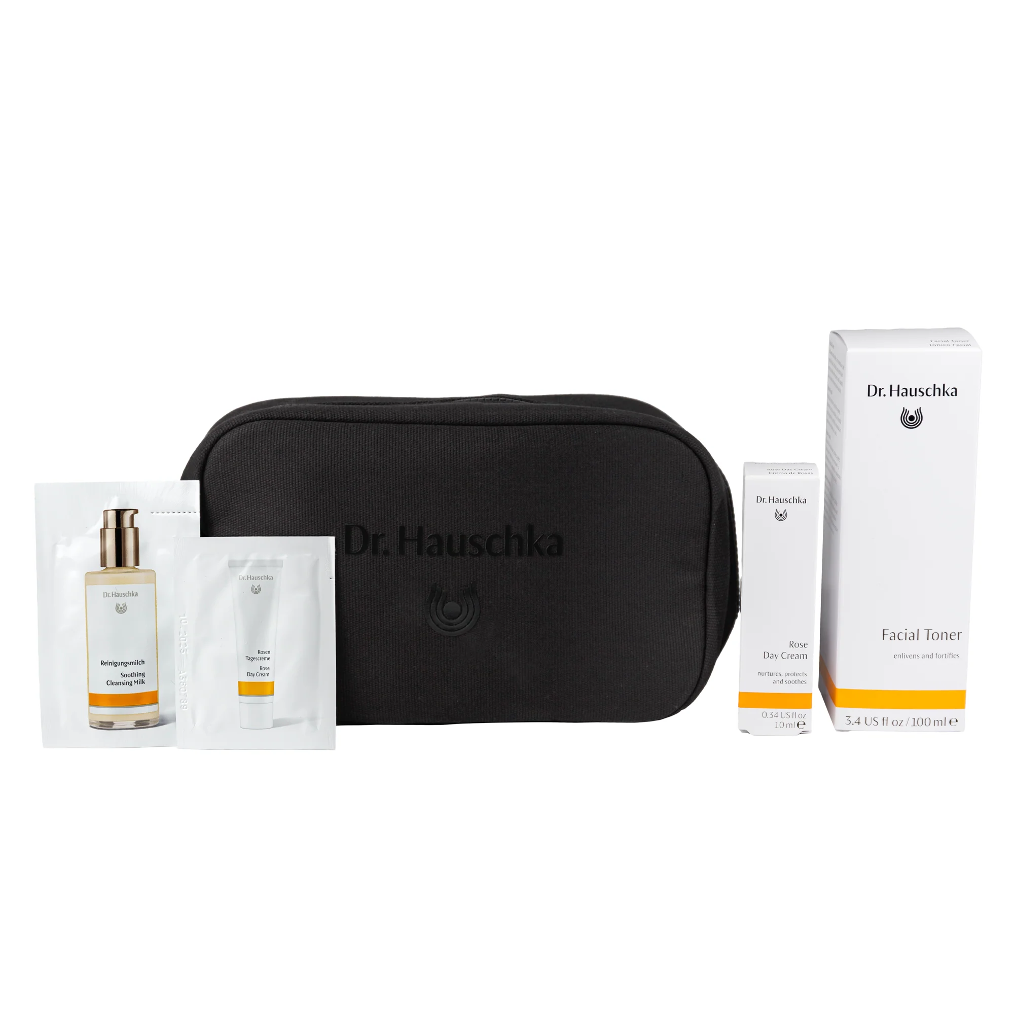 Dr. Hauschka Skin Care GWP - Pouch with Toner and Rose Day Cream #10086905