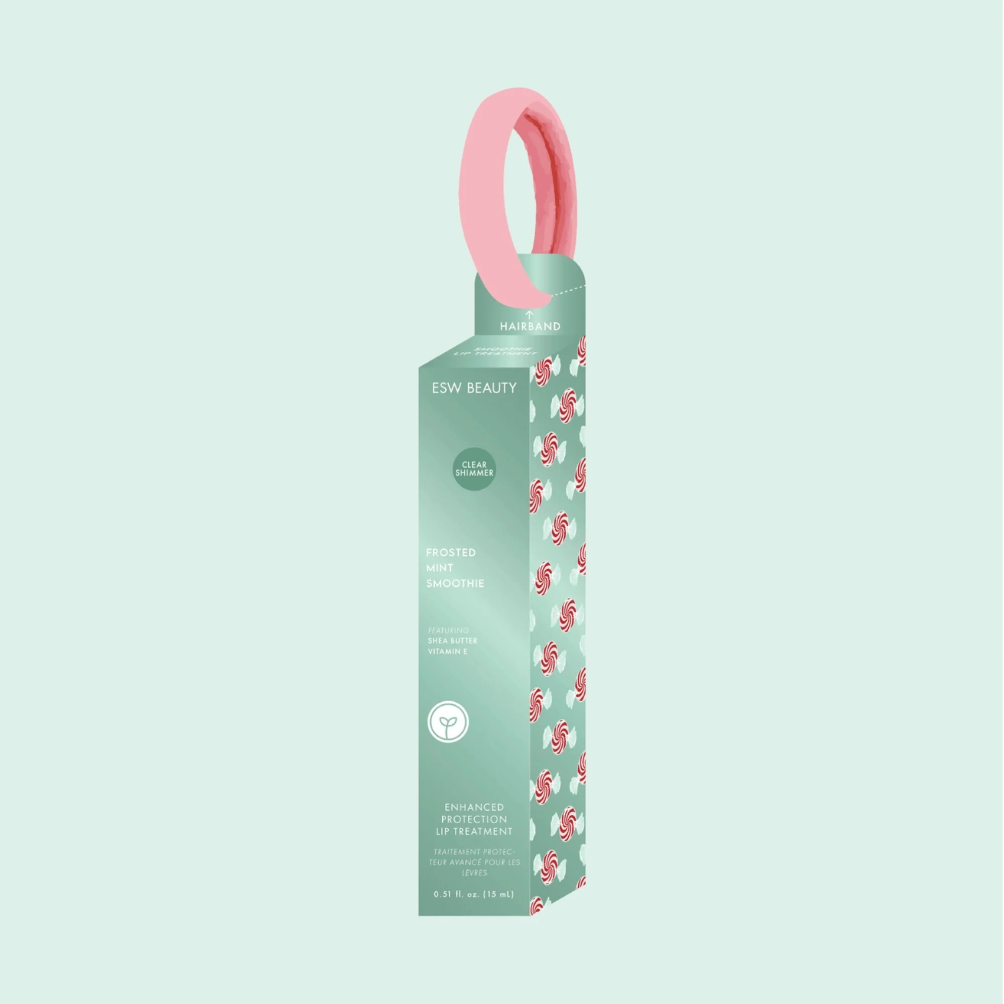 ESW Beauty Holiday Frosted Mint Smoothie Enhanced Protection Lip Treatment #10090387 - Image 3
