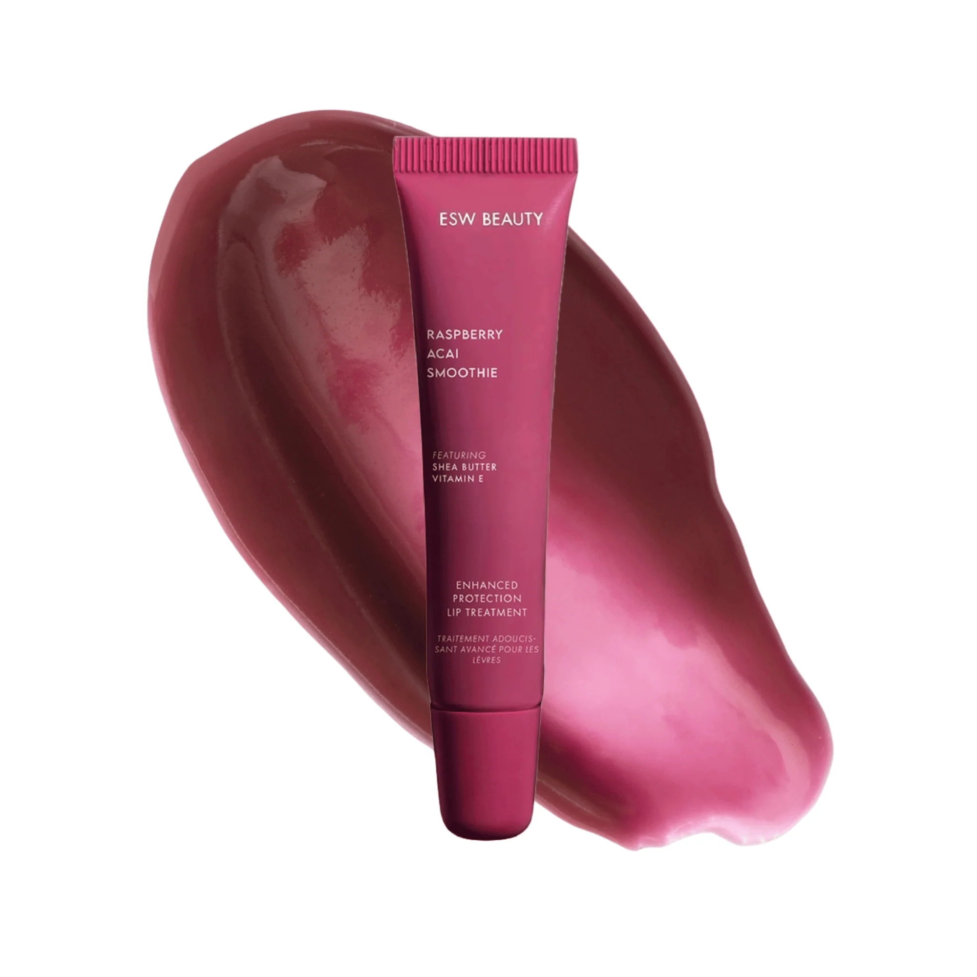 ESW Beauty Holiday Raspberry Acai Smoothie Enhanced Protection Lip Treatment #10090384