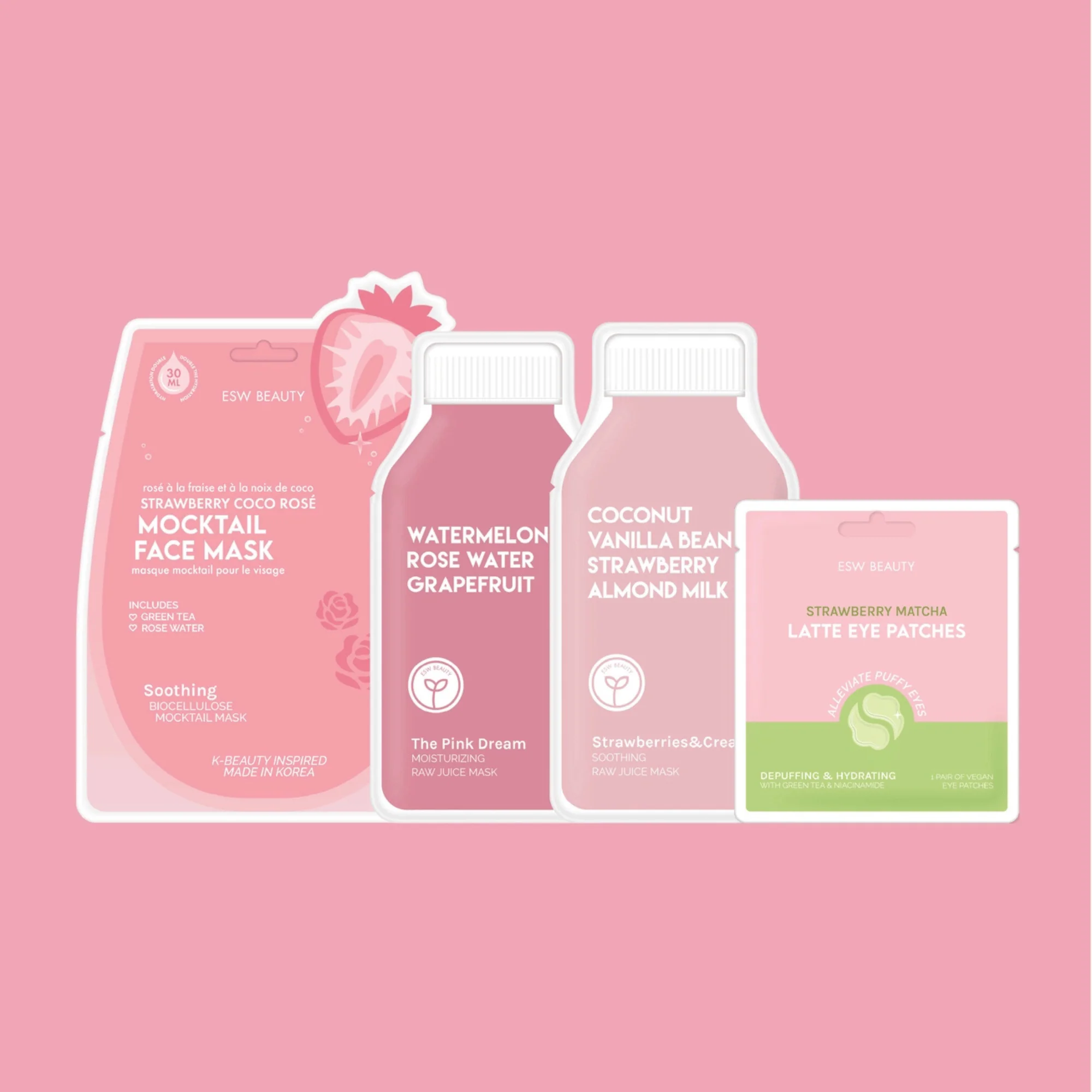 ESW Beauty Holiday Strawberry Sweets Skincare Treats Set (4 pc) #10090383 - Image 3