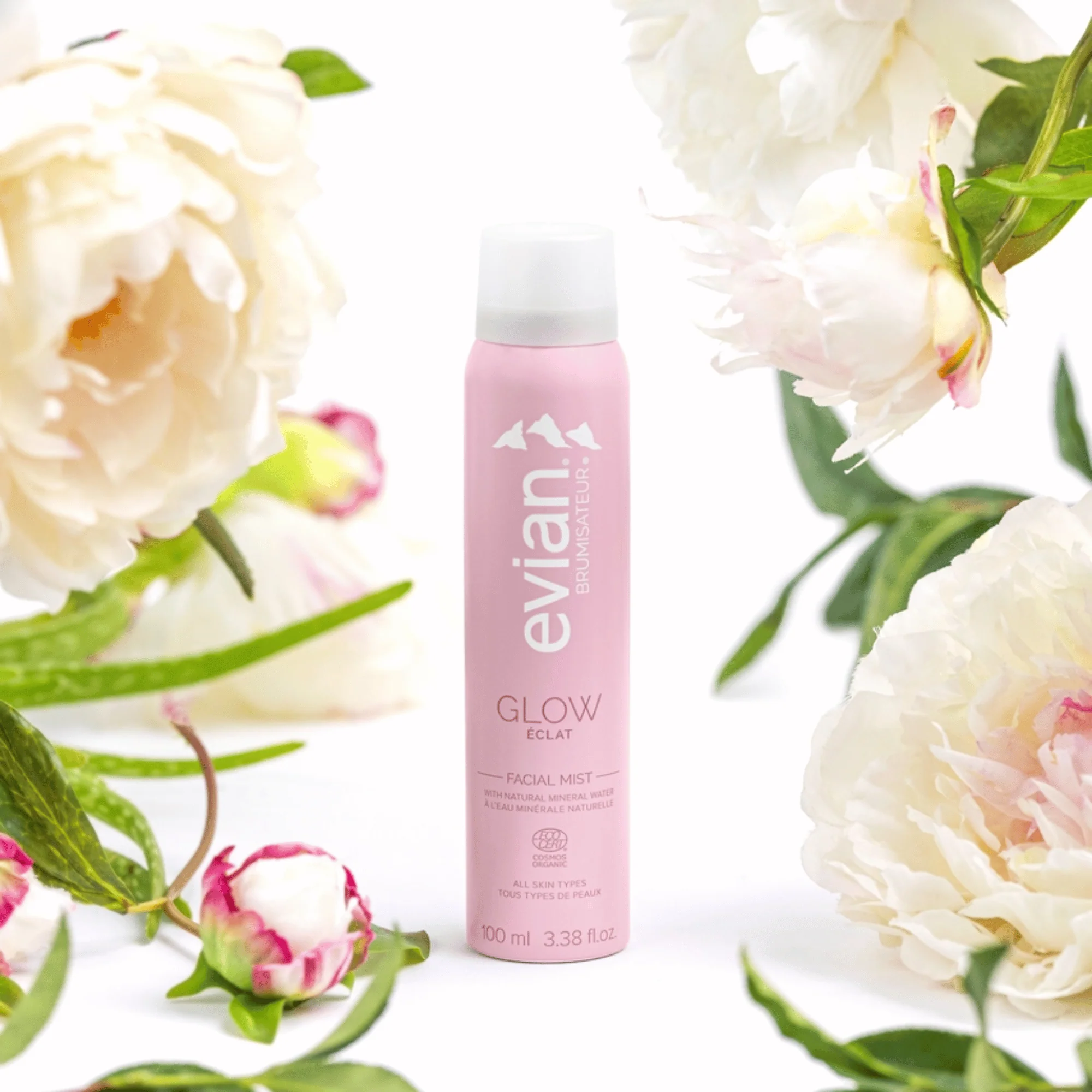 Evian Glow Facial Mist (3.38 oz) #10089500 - Image 2