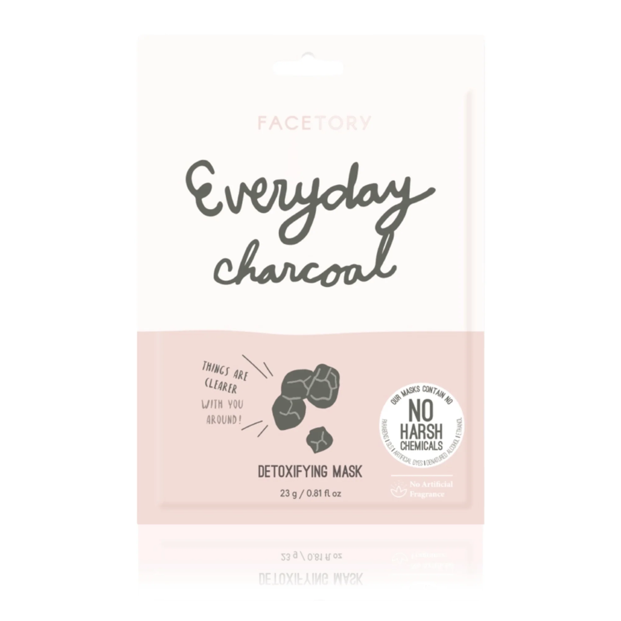 Facetory Everyday Charcoal Detoxifying Sheet Facial Mask (1 count) #10089444