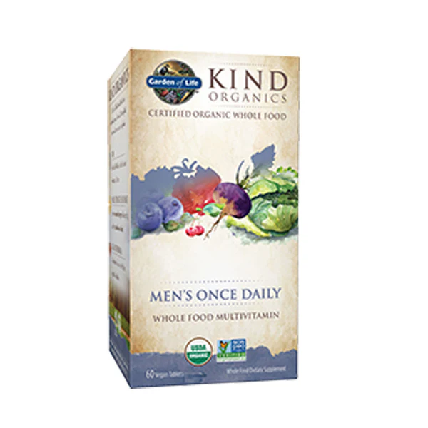 Garden of Life Kind Organics Men's Once Daily (60 count) #10072008