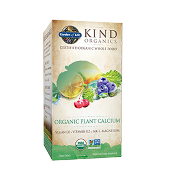 Garden of Life Kind Organics Plant Calcium (180 count) #10072000