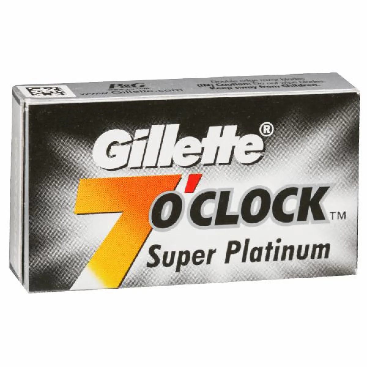 Gillette 7 O'Clock Super Platinum Razor Blades (5 count) #10071308