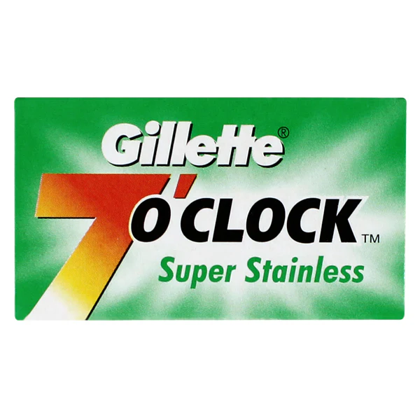 Gillette 7 O'Clock Super Stainless Blades (5 count) #10076428