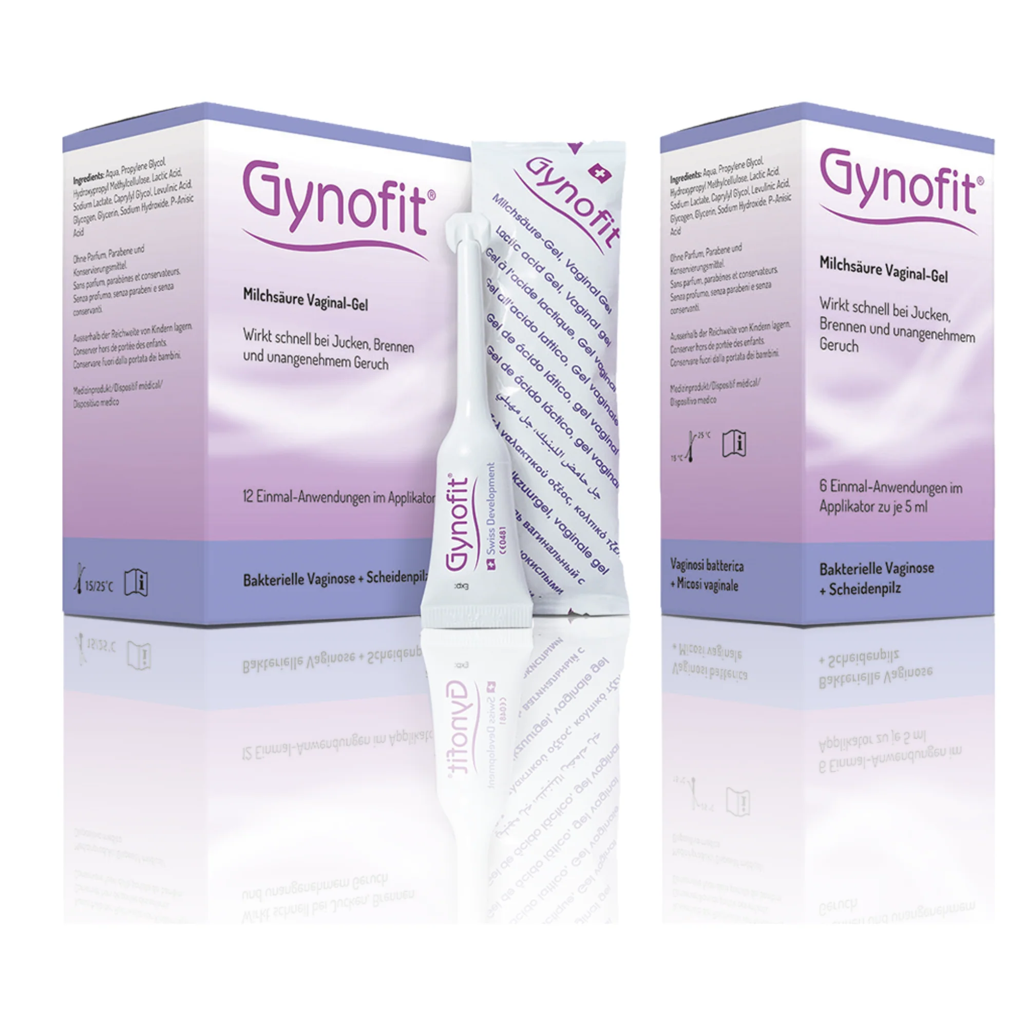Gynofit Lactic Acid Vaginal Gel (6 count) #10087249 - Image 2