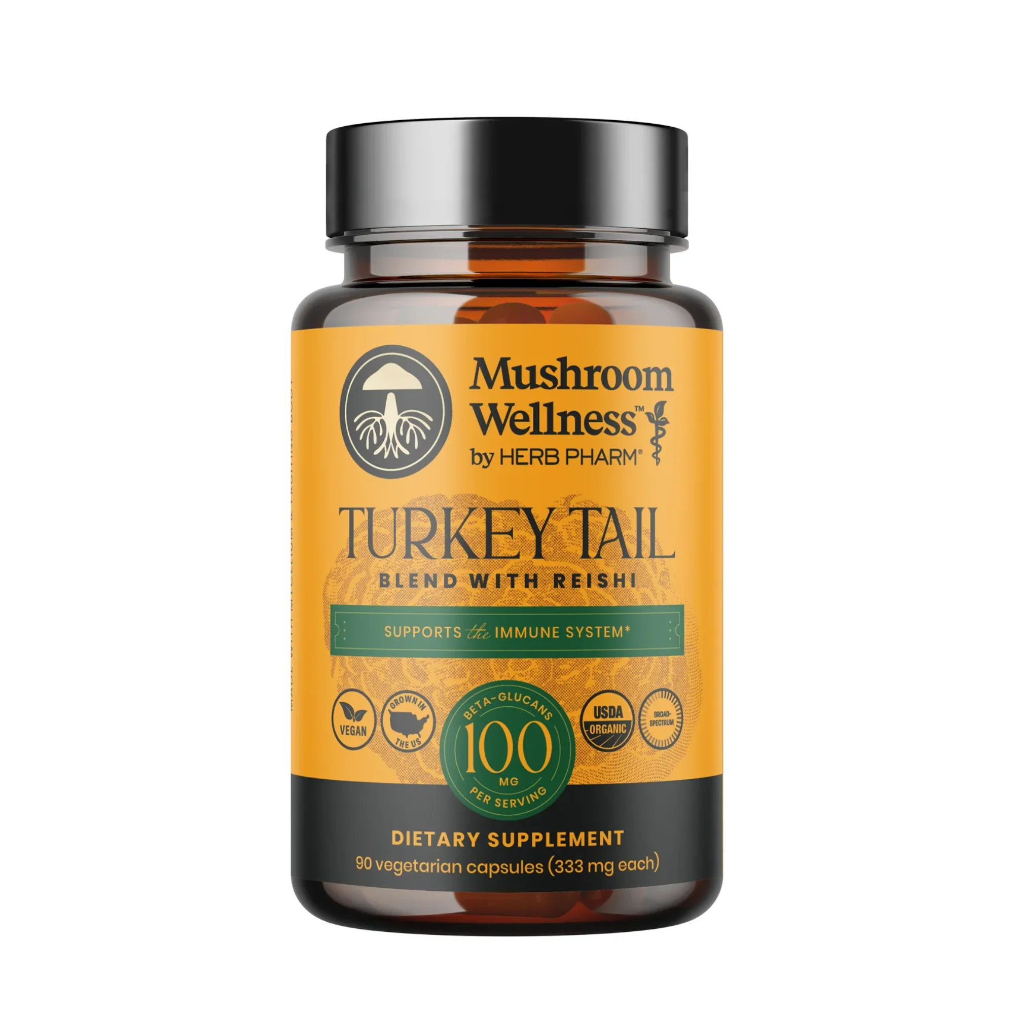 Herb Pharm Turkey Tail Blend Capsules (90 count) #10089706