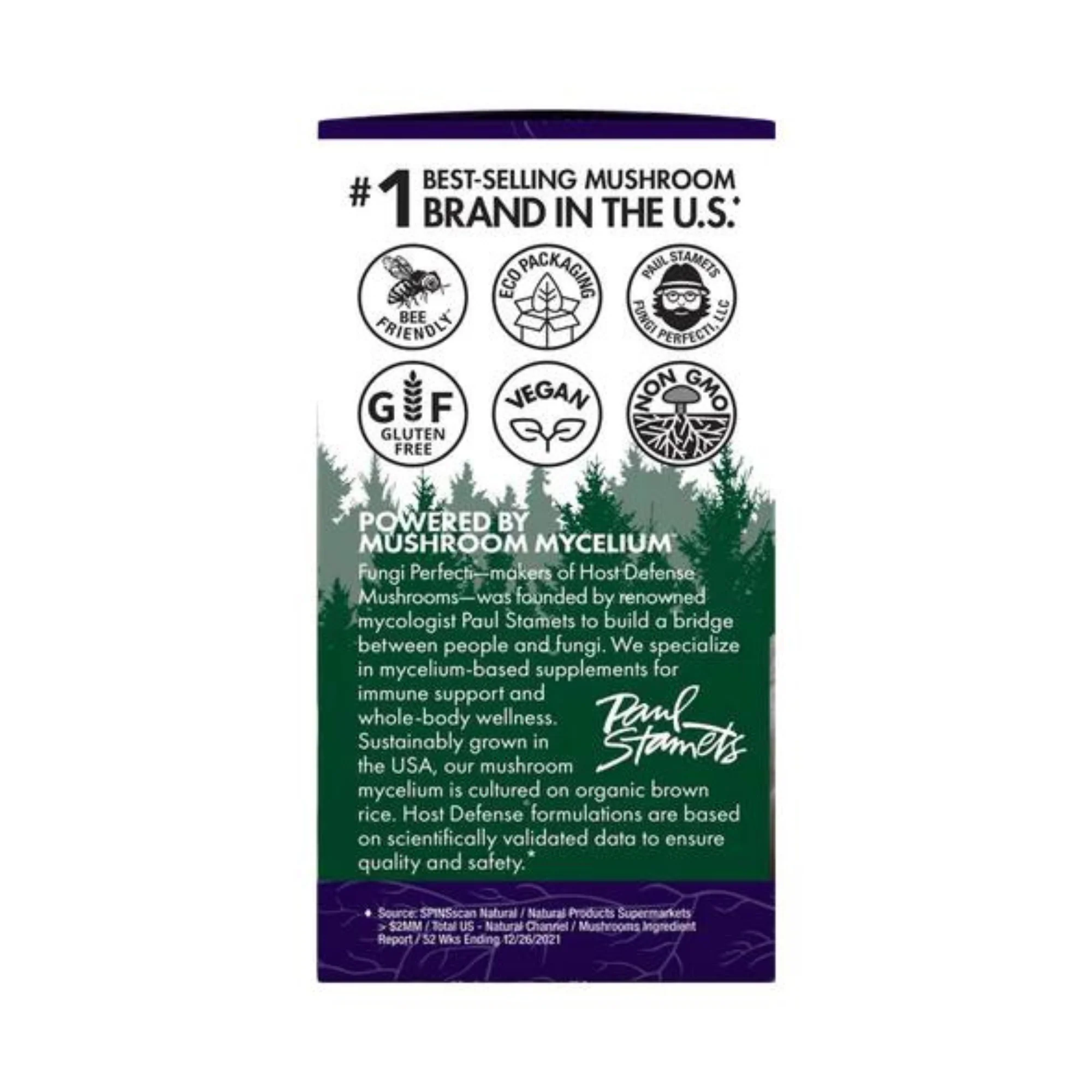 Host Defense Lion's Mane Capsules (120 count) #10085646 - Image 4