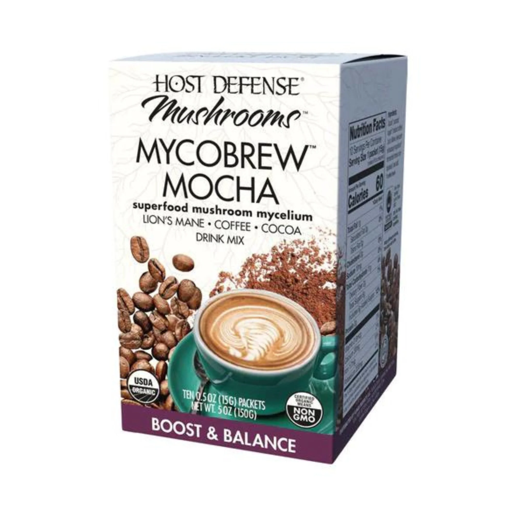 Host Defense MycoBrew Mocha Packets (10 count) #10085650