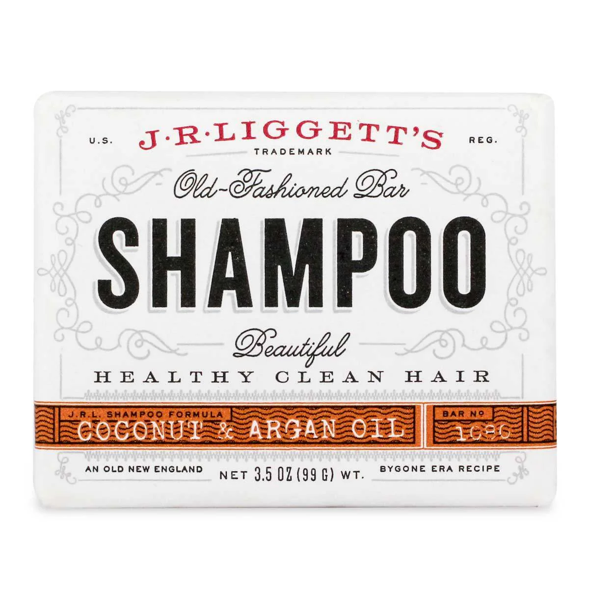 J.R. Liggett's Coconut and Argan Oil Bar Shampoo (3.5 oz) #10072111