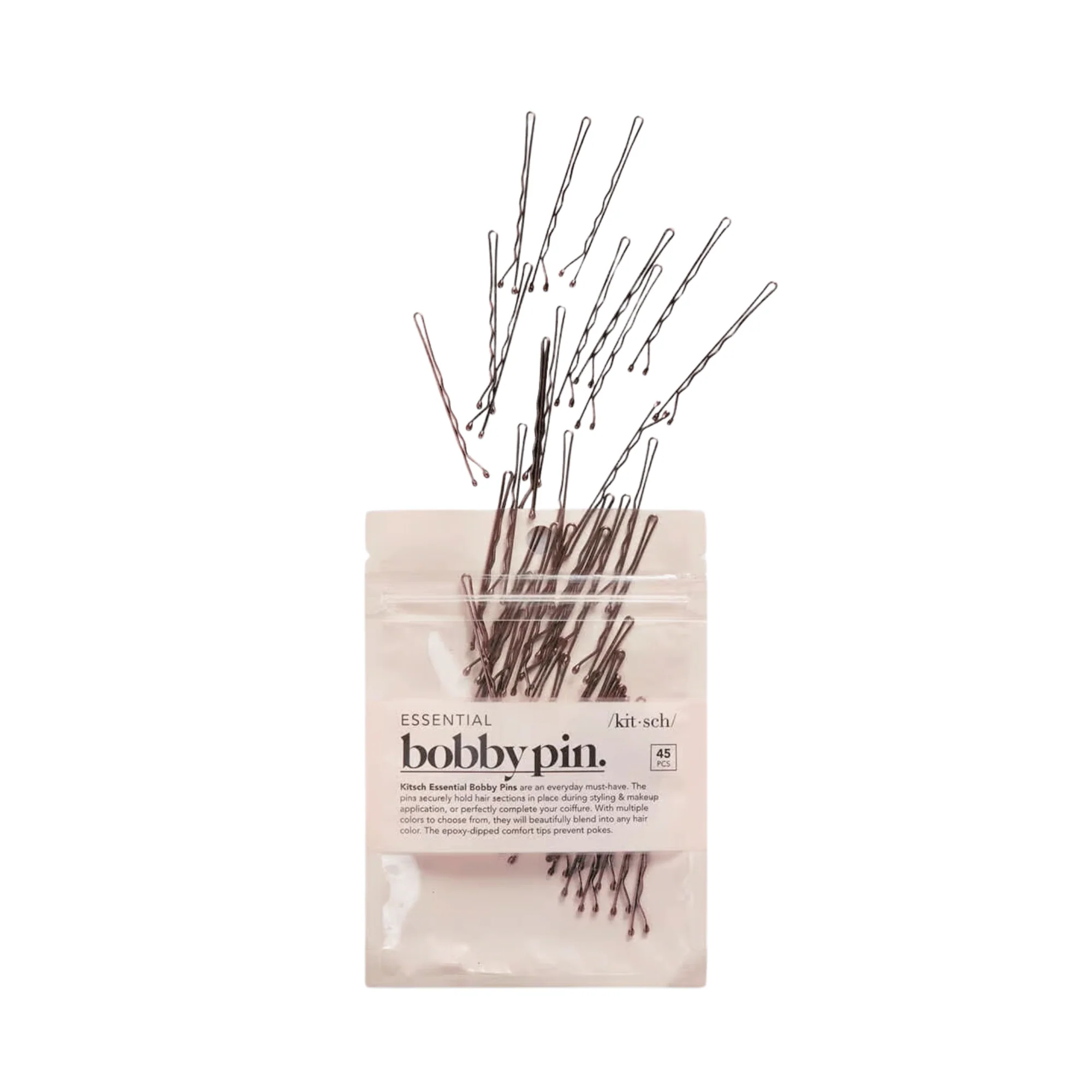 kitsch Brown Bobby Pins (45 pieces) #10087444 - Image 2