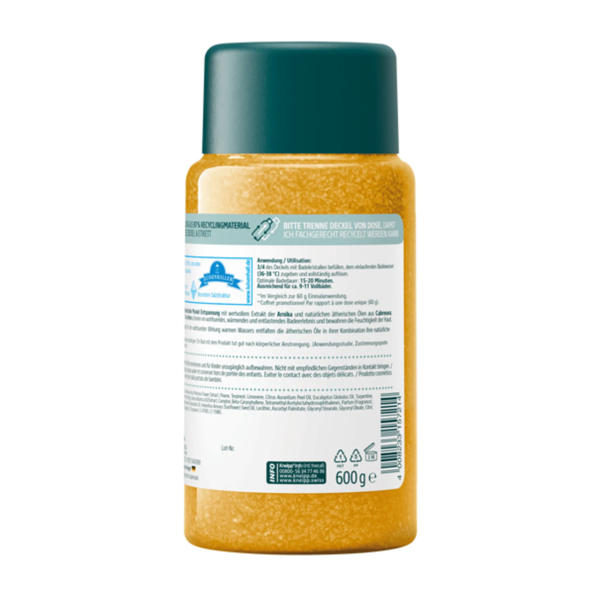 Kneipp Arnica Muscle Relaxation Bath Crystals (600 g) #10067824 - Image 3