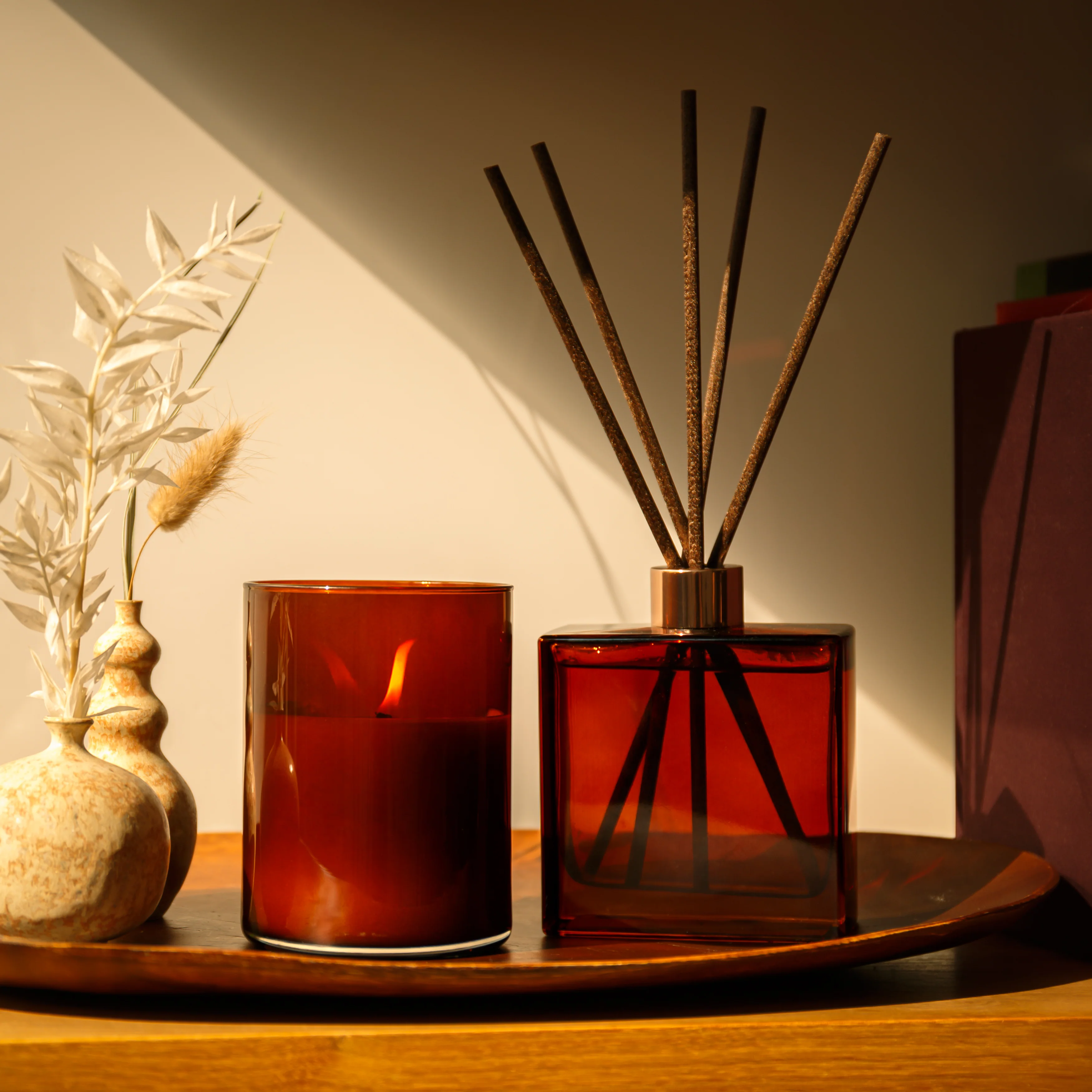 KOBO Vetiver Dusk Woodblock Reed Diffuser (9 oz) #10084763 - Image 7