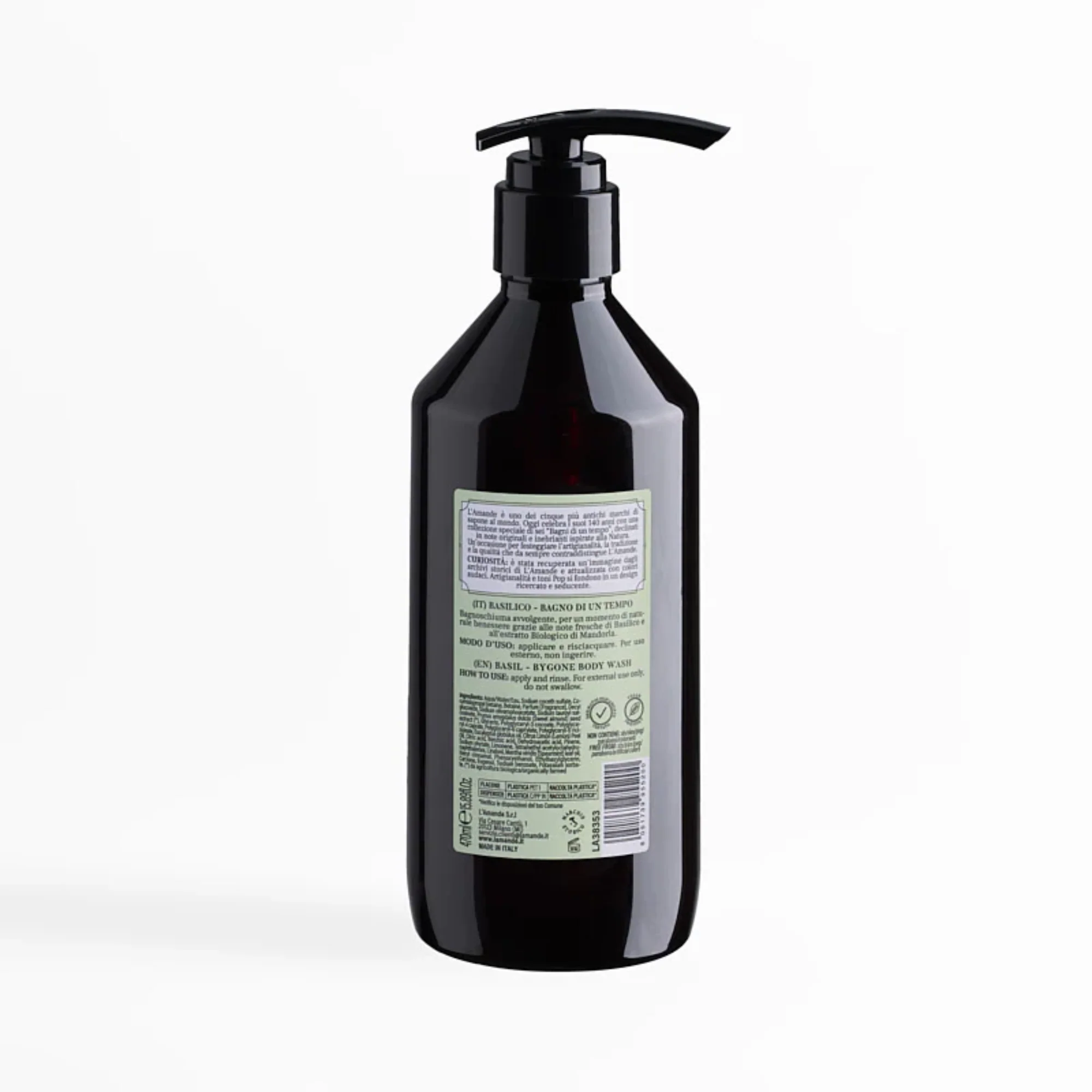 L'Amande Basilico Shower Gel (470 ml) #10089375 - Image 2