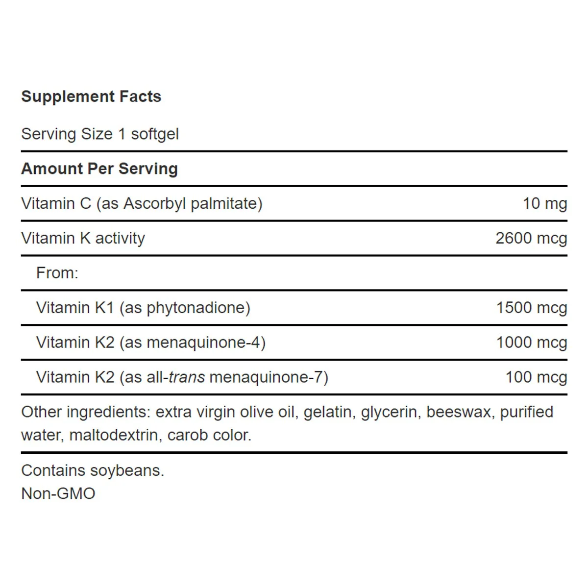 Life Extension Super K with Advanced K2 Complex (90 count) #10080167 - Image 2