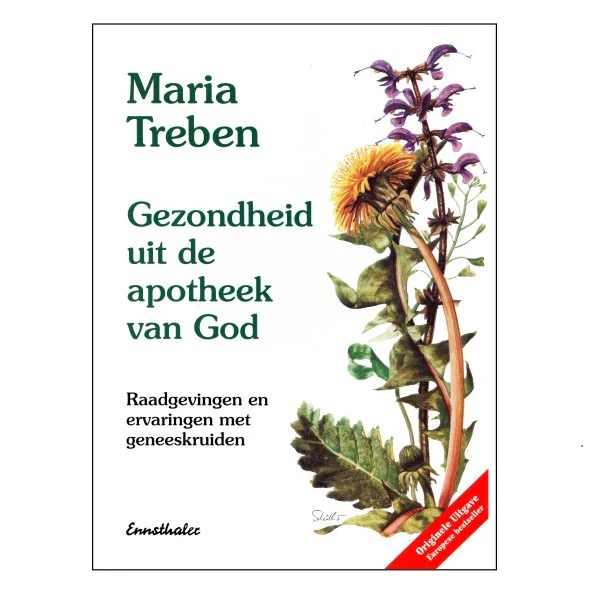 Maria Treben Health Through God's Pharmacy (Dutch Version) 198pages Book #10066976
