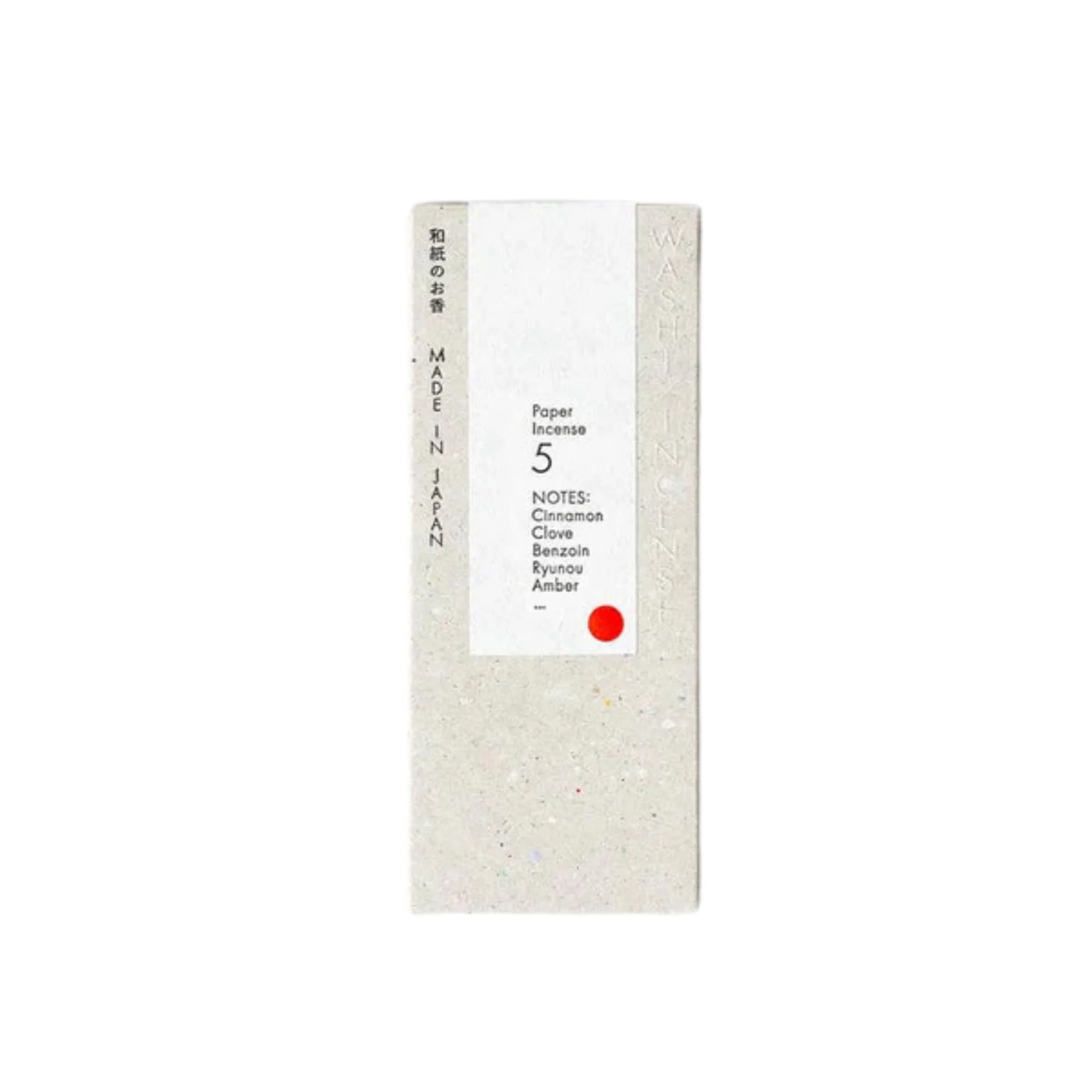 Morihata Washi No. 5 Smoky Comfort Paper Incense #10088088