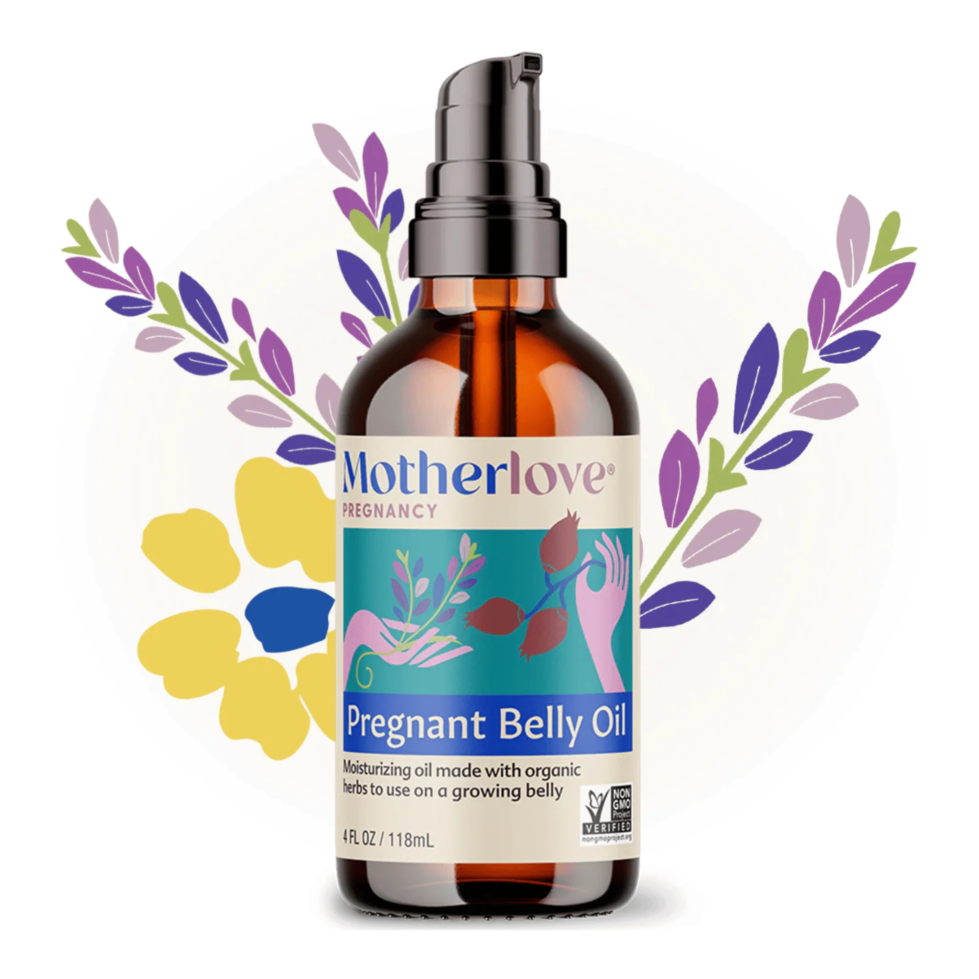 Motherlove Pregnant Belly Oil (4 oz) #10090145 - Image 4