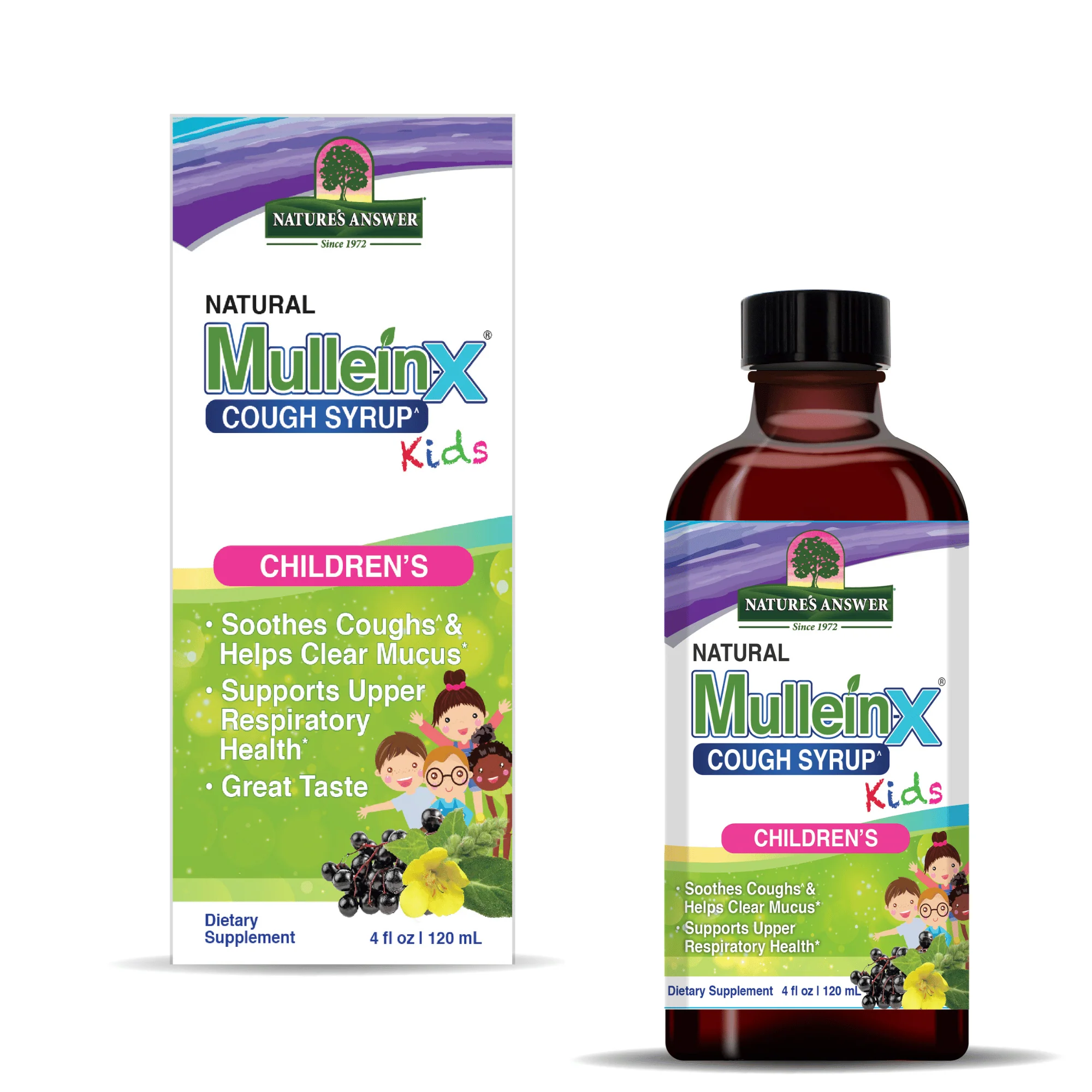Nature's Answer Mullein-X Kids Cough Syrup (4 fl oz) #10087230