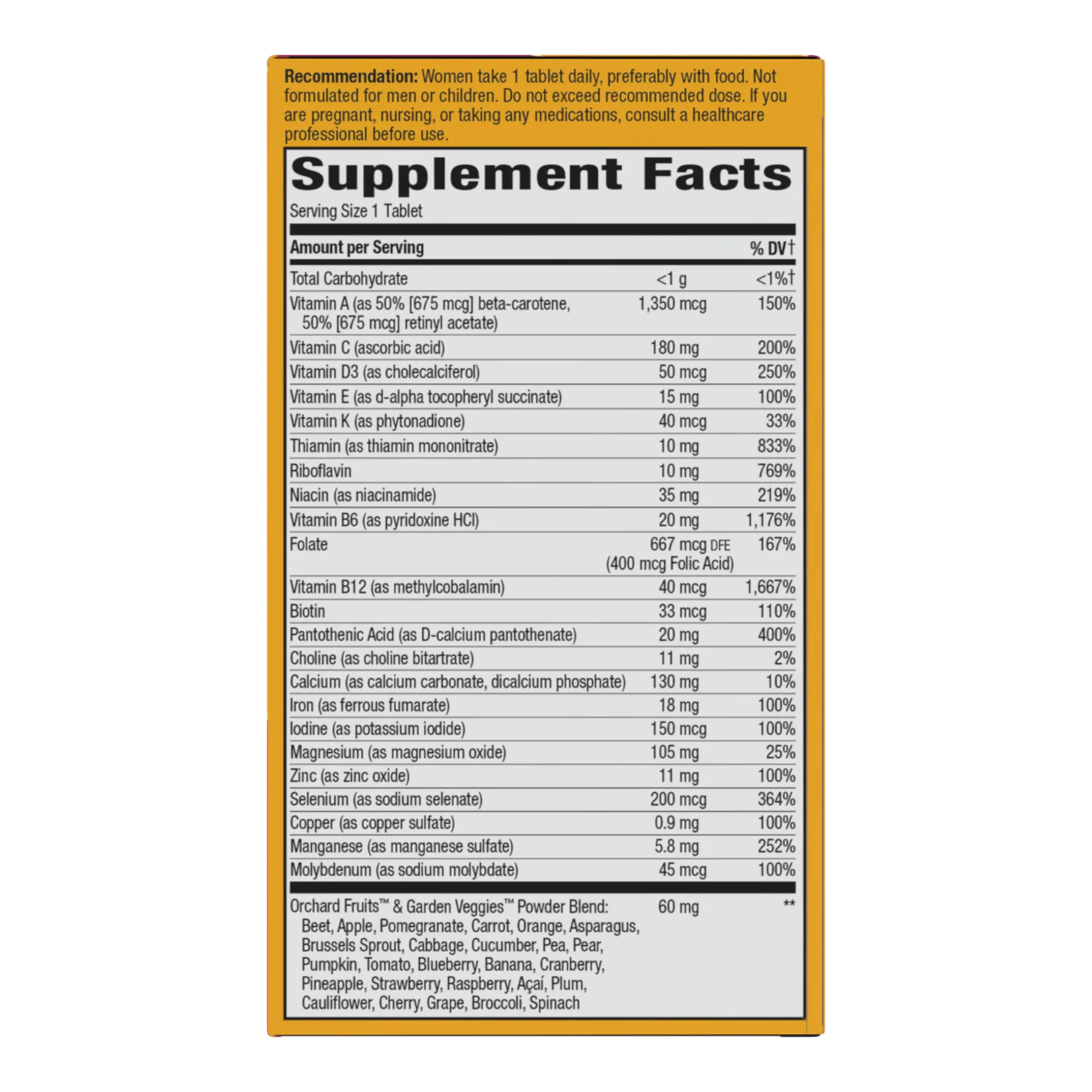 Nature's Way Alive! Once Daily Women's Ultra Multivitamin (60 count) #10090786 - Image 4