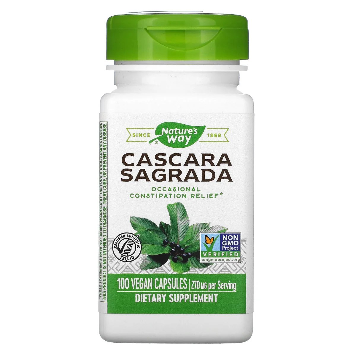 Nature's Way Cascara Sagrada Bark (100 count) #5748