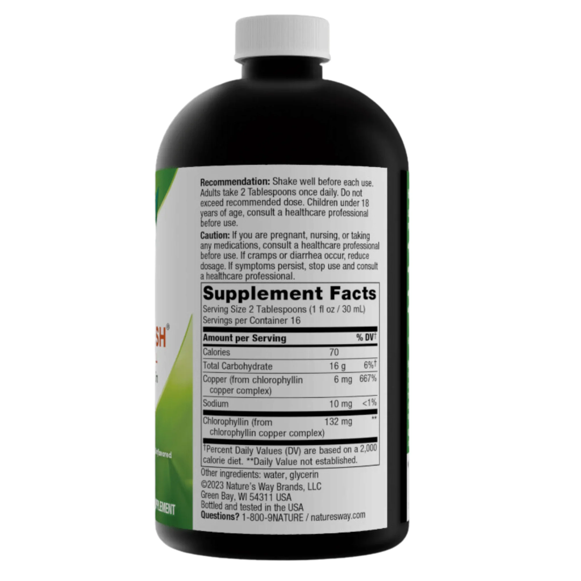 Nature's Way Chlorofresh Unflavored (16 fl oz) #5957 - Image 2