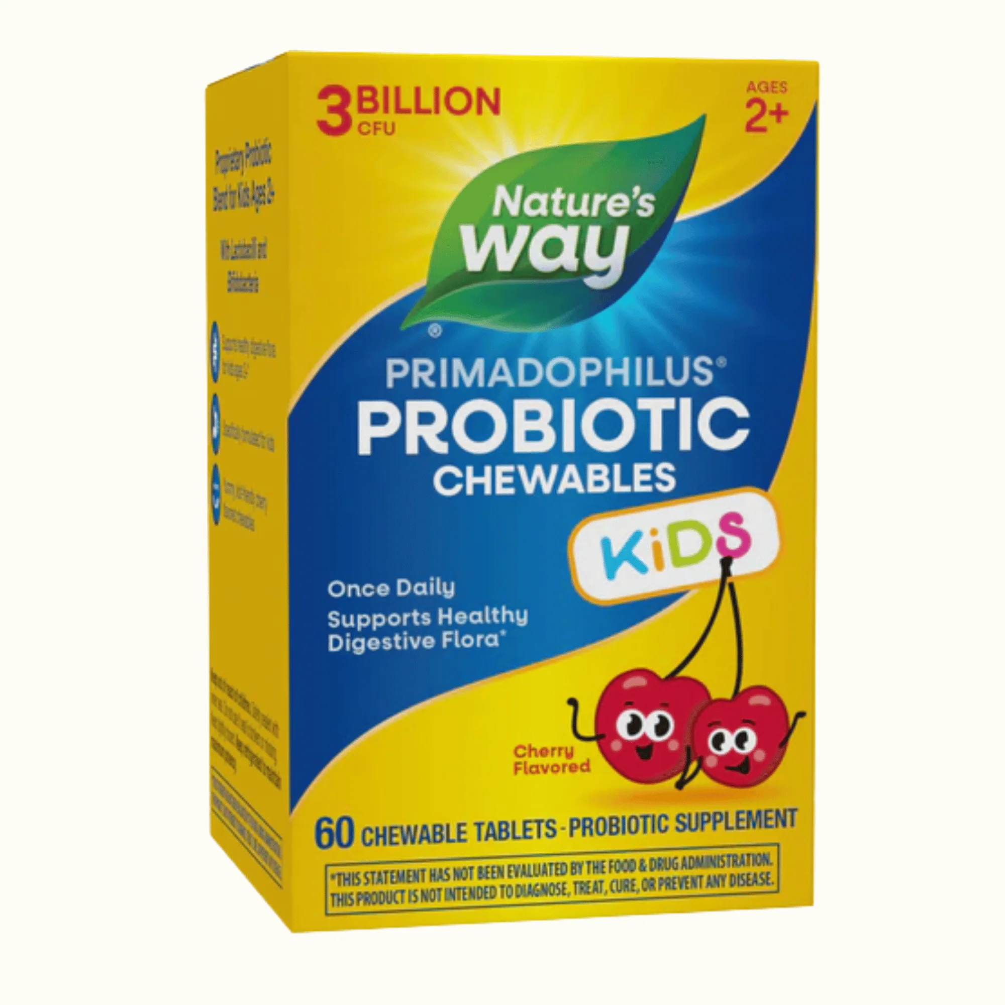 Nature’s Way Primadophilus Cherry Chewable Tablets (60 count) #10091254