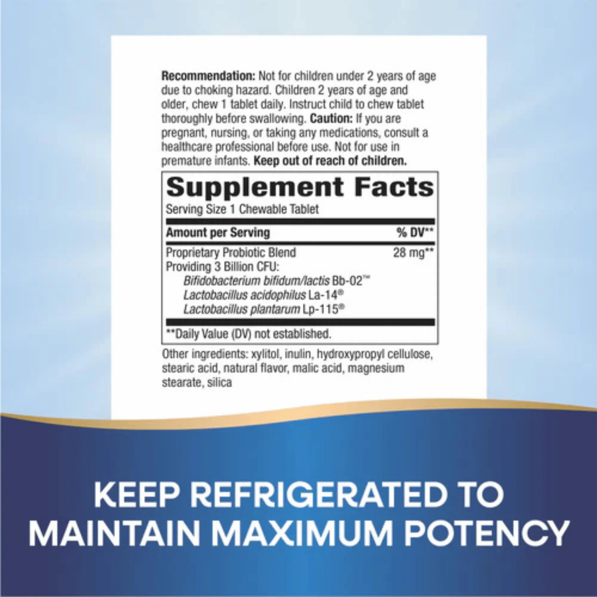 Nature’s Way Primadophilus Cherry Chewable Tablets (60 count) #10091254 - Image 4