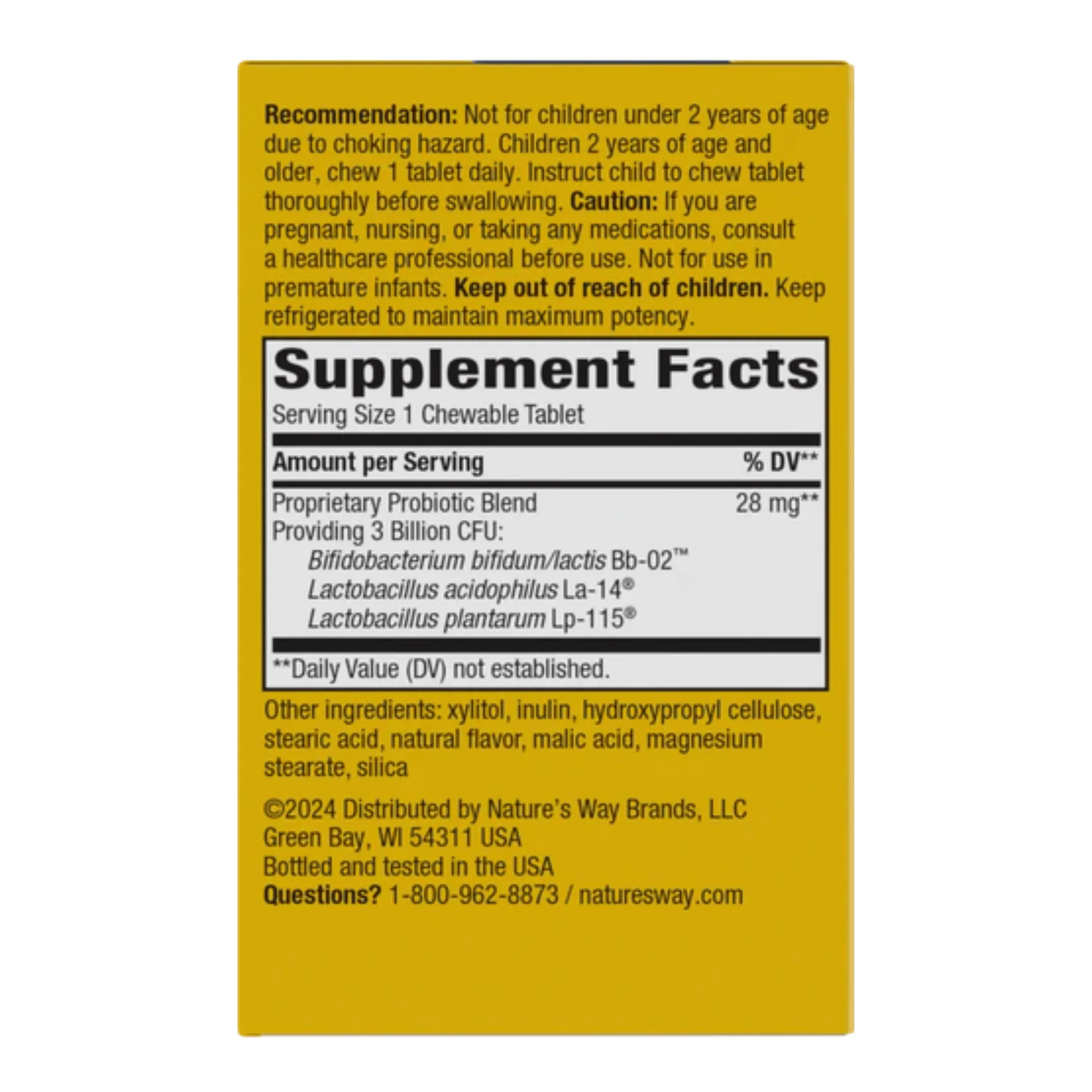 Nature’s Way Primadophilus Cherry Chewable Tablets (60 count) #10091254 - Image 6