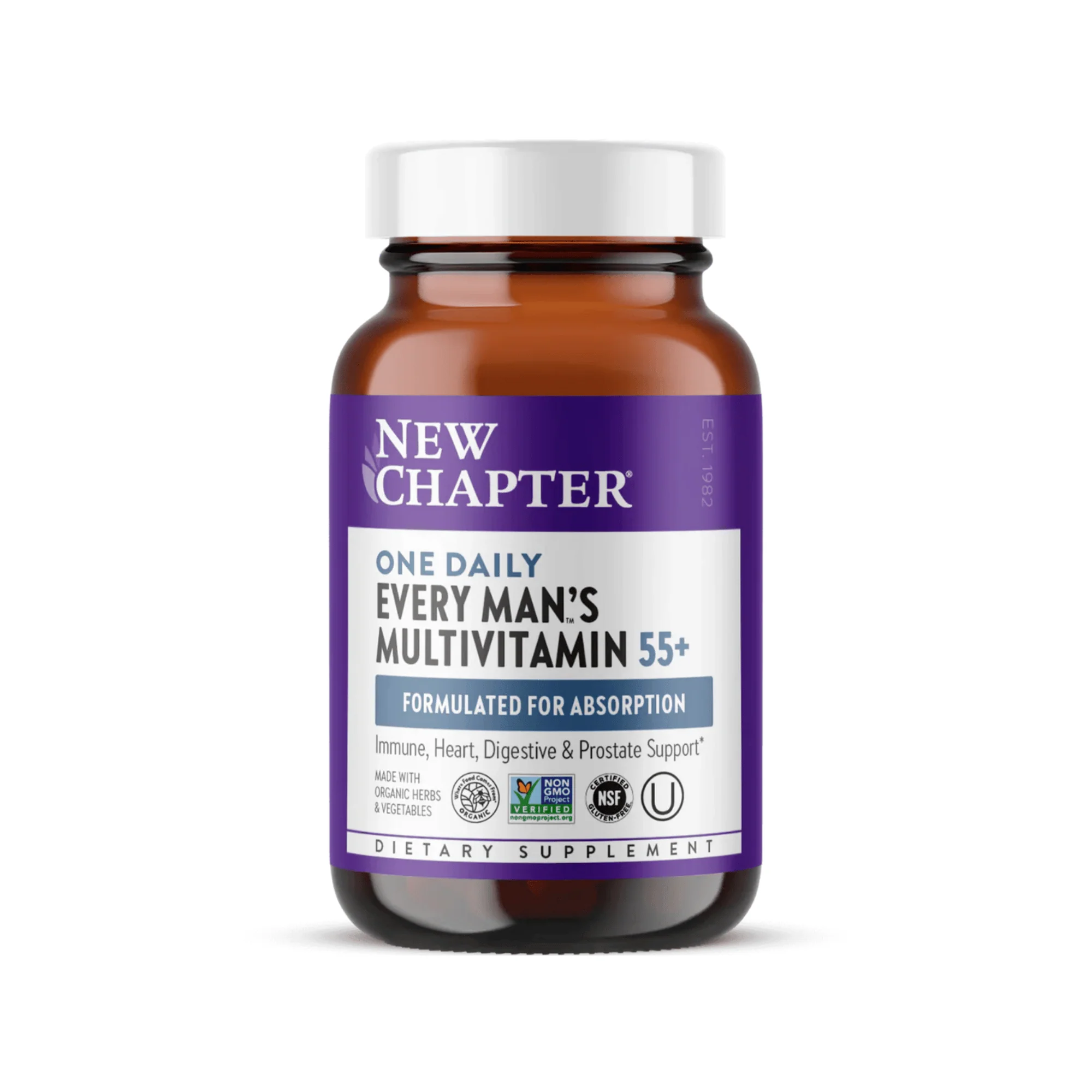 New Chapter Every Man's One Daily 55+ Multivitamin (48 count) #10090917