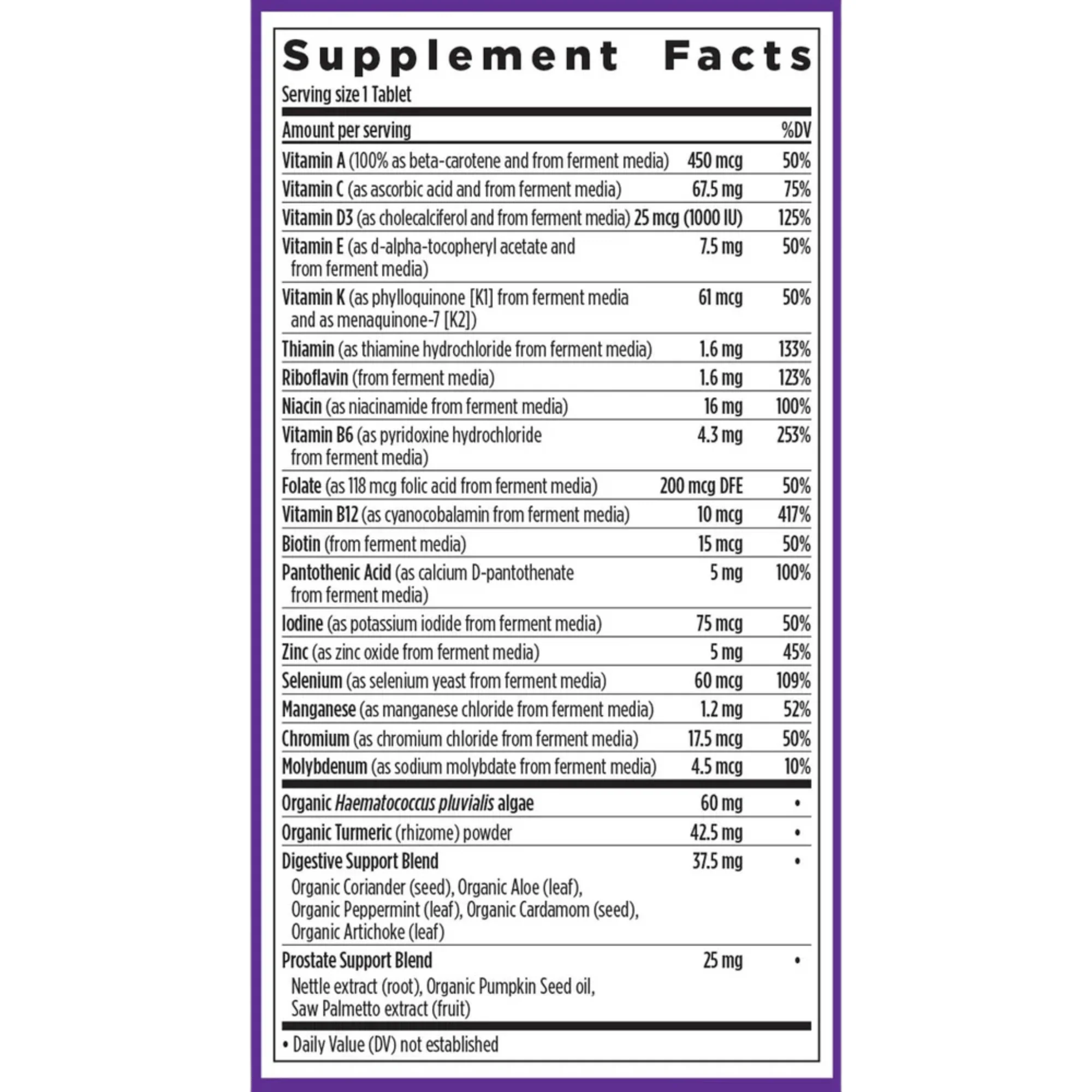 New Chapter Every Man's One Daily 55+ Multivitamin (48 count) #10090917 - Image 3