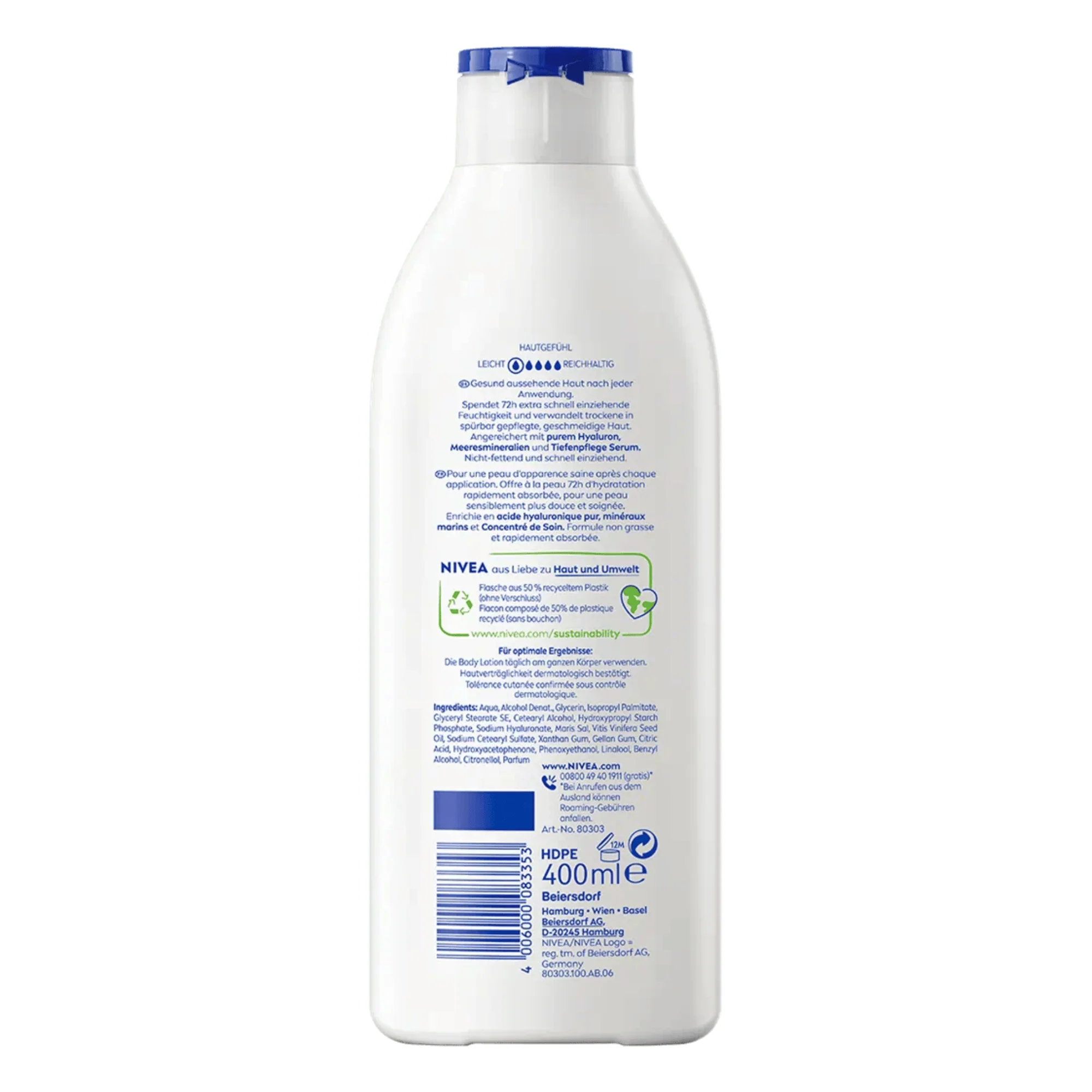 Nivea Express Body Lotion (400 ml) #5231 - Image 2