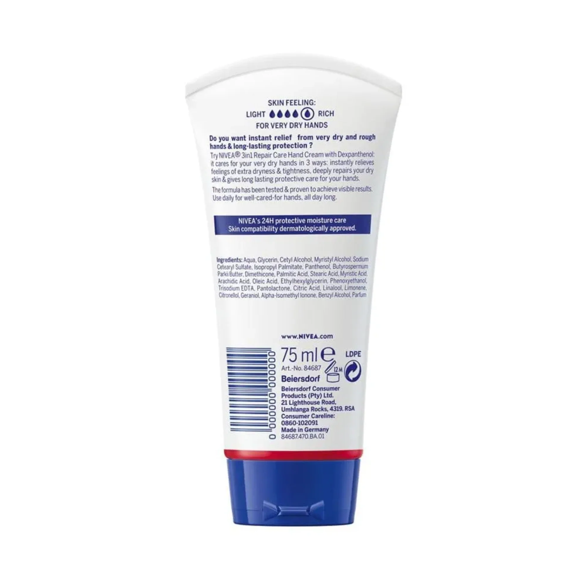 Nivea Repair Care Hand Creme (75 ml) #10079616 - Image 2