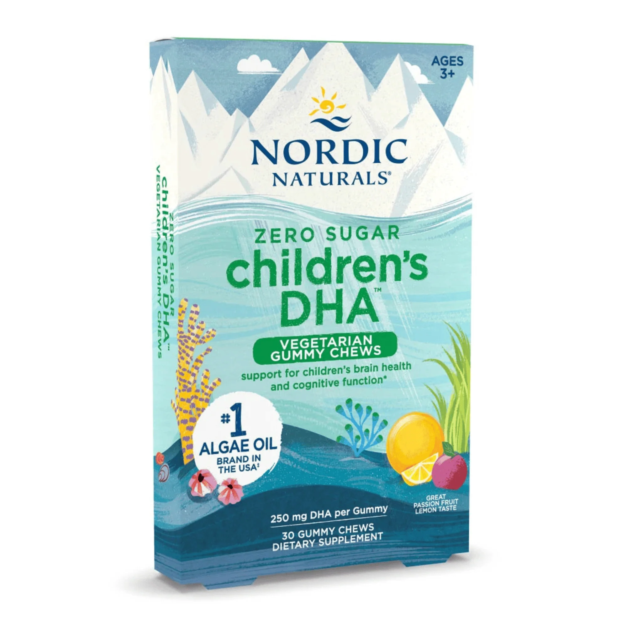 Nordic Naturals Children's Zero Sugar DHA Vegetarian Gummies (30 count) #10091660