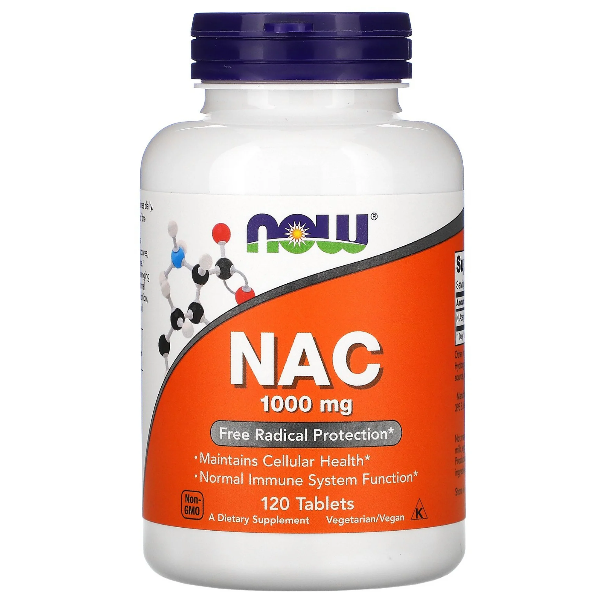 NOW NAC 1000mg Tablets (120 count) #10083927